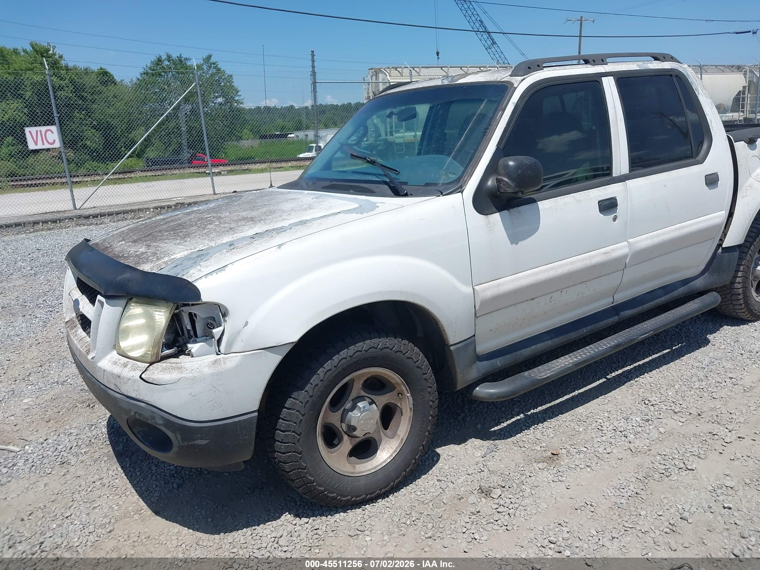 2005 Ford Explorer Sport Trac Adrenalin/xls/xlt White vin: 1FMZU67K15UB82499