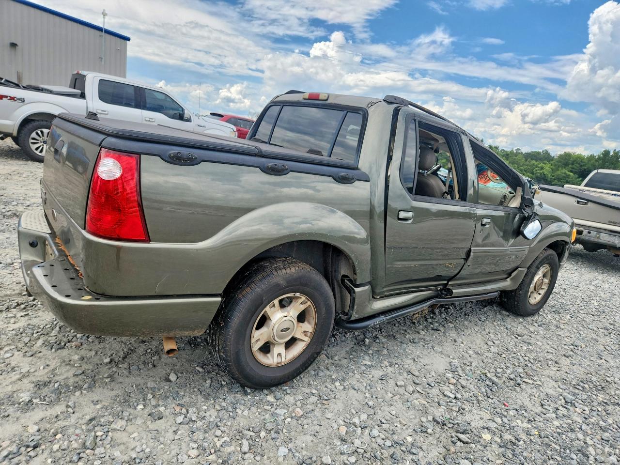 2004 Ford Explorer Sport Trac Green vin: 1FMZU67K24UA34733