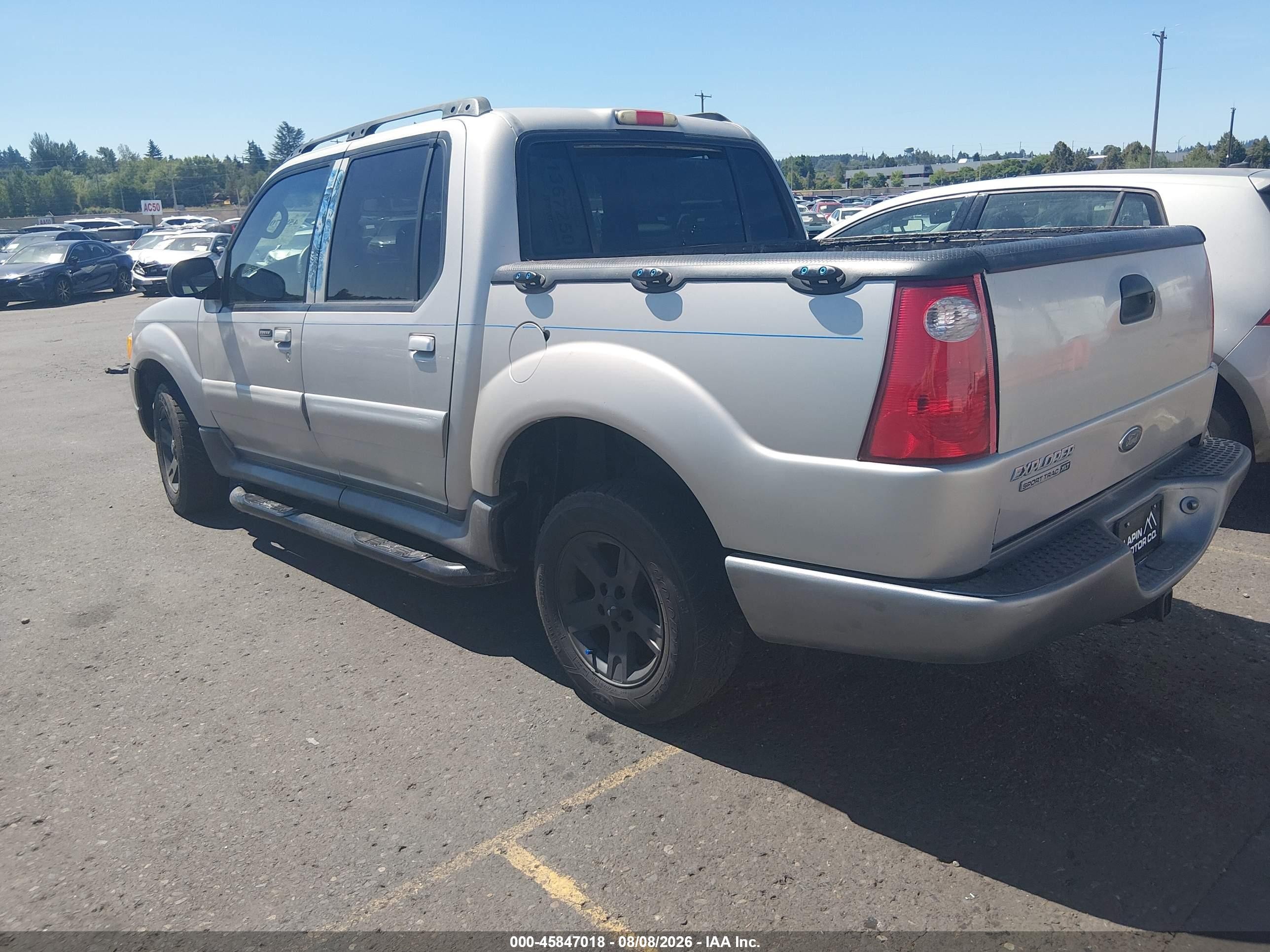 2004 Ford Explorer Sport Trac Adrenalin/xls/xlt Silver vin: 1FMZU67K24UB10371