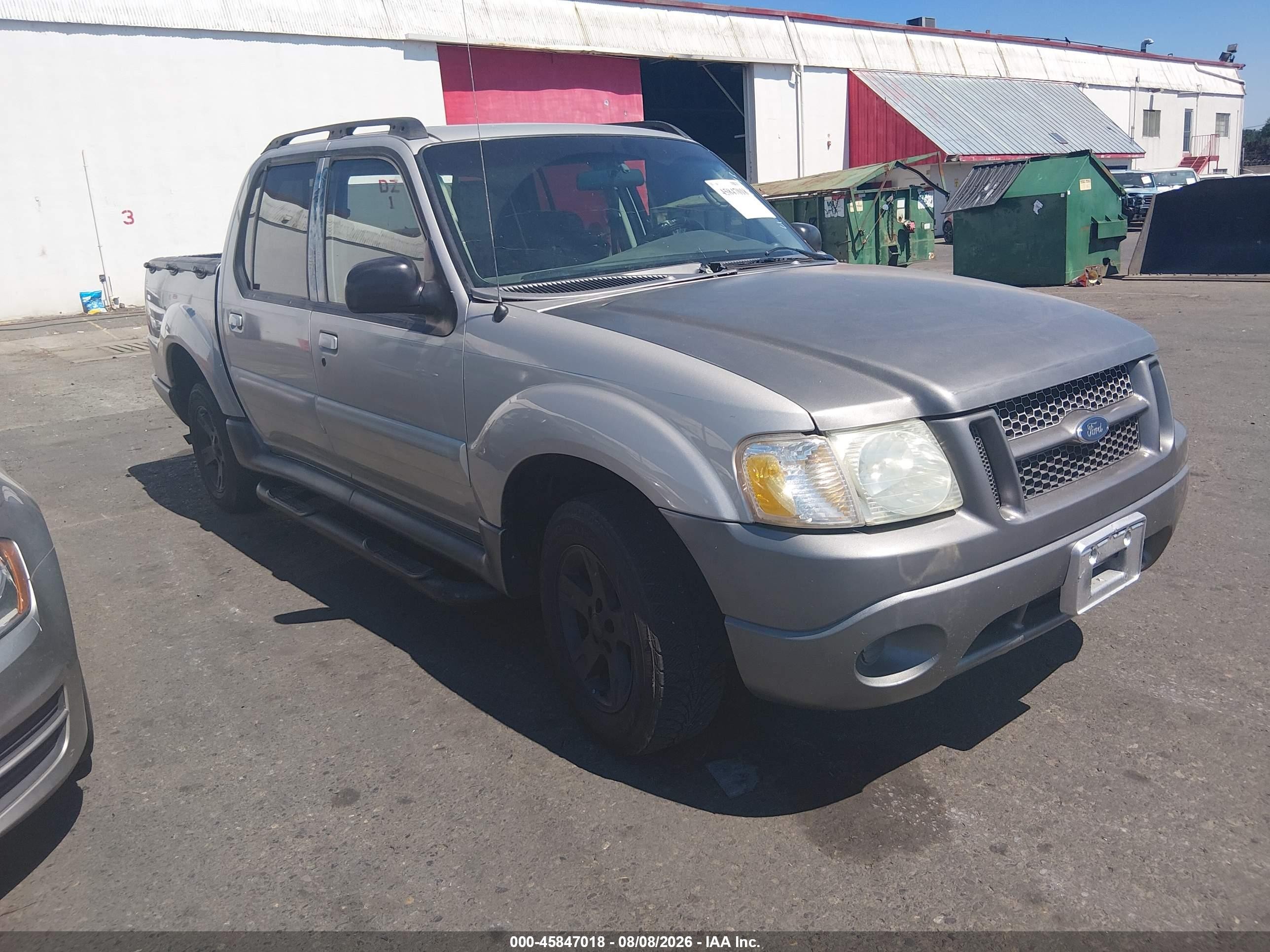 2004 Ford Explorer Sport Trac Adrenalin/xls/xlt Silver vin: 1FMZU67K24UB10371