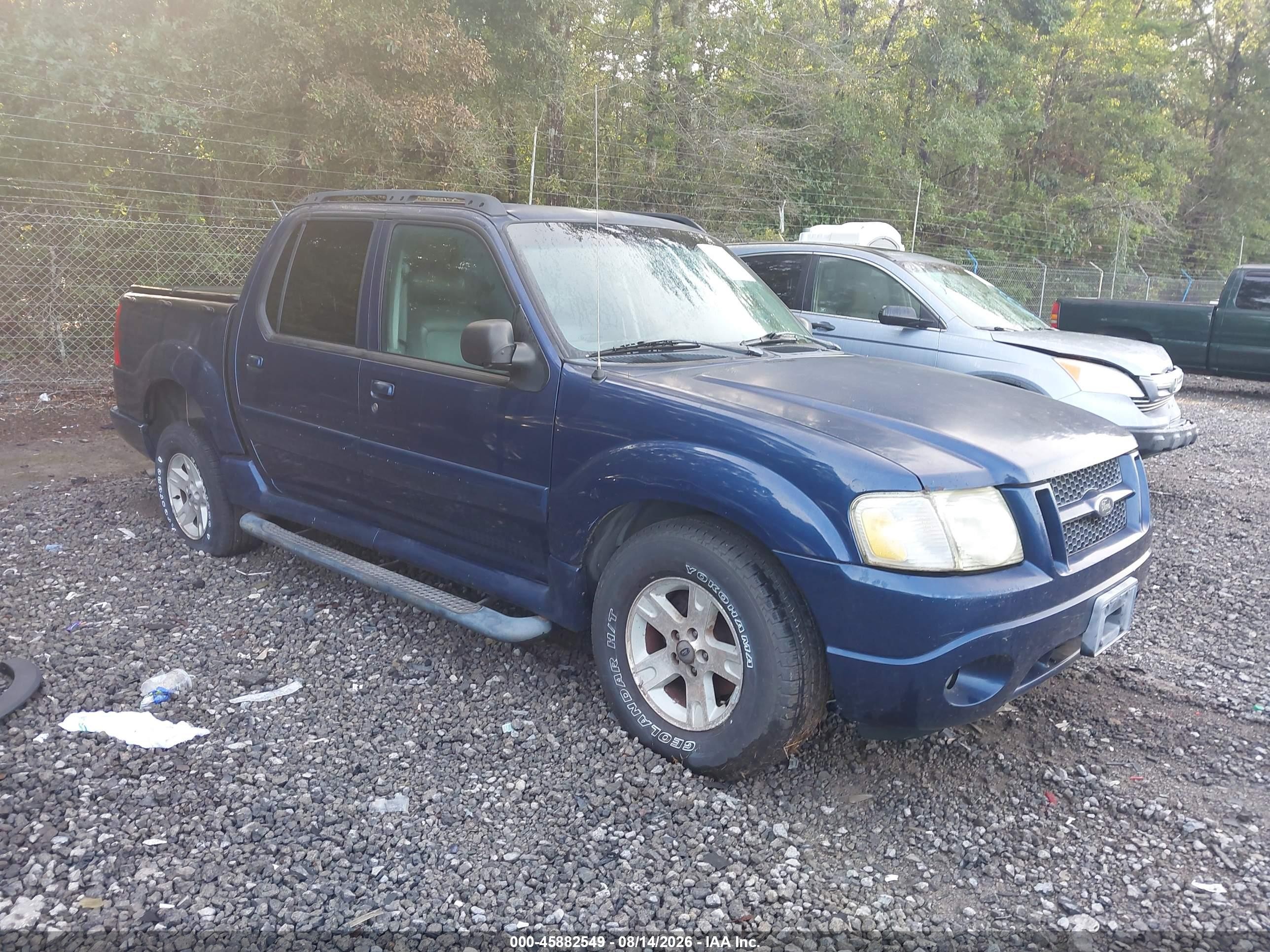 2005 Ford Explorer Sport Trac Adrenalin/xls/xlt Blue vin: 1FMZU67K25UA35124