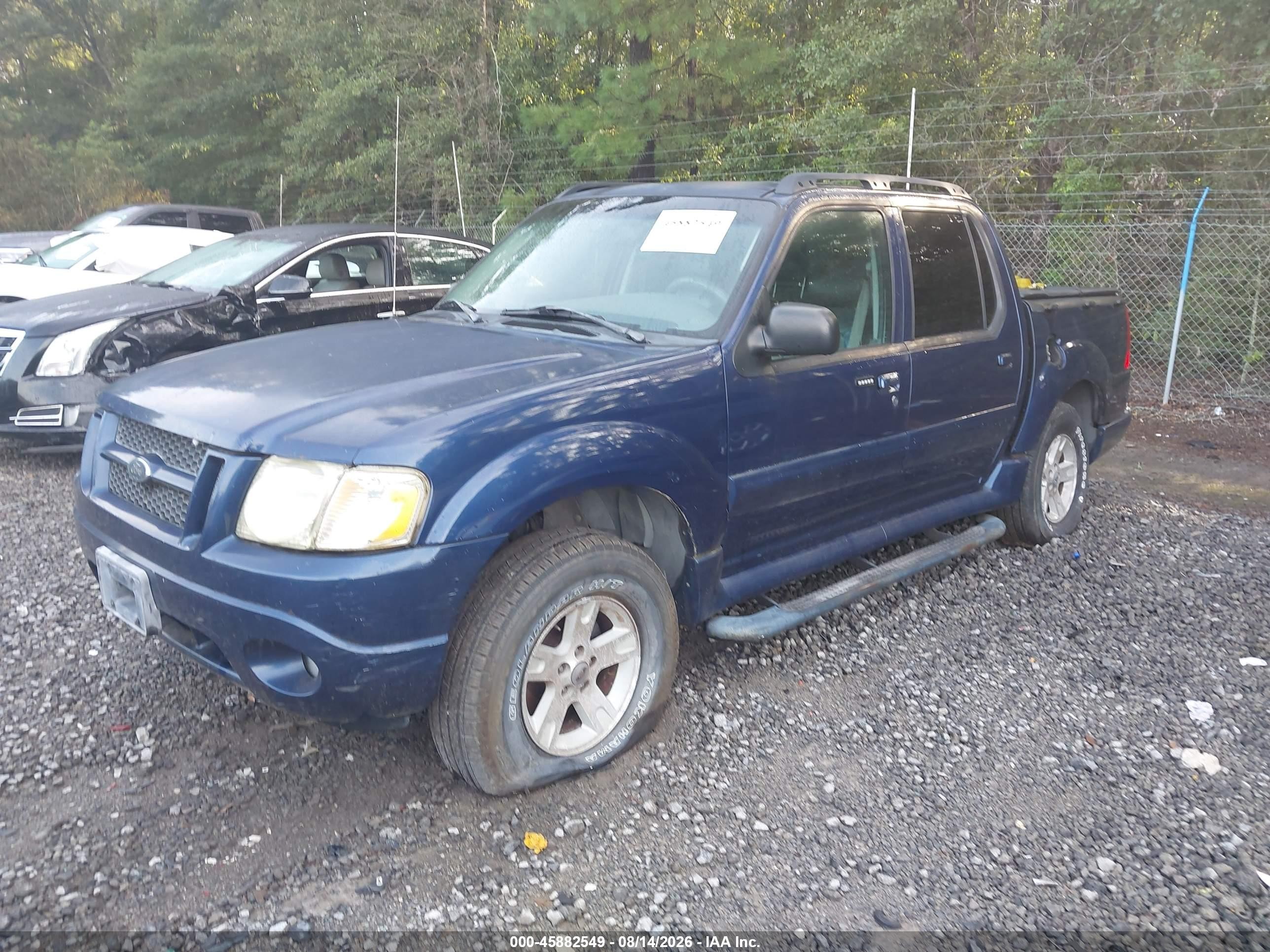 2005 Ford Explorer Sport Trac Adrenalin/xls/xlt Blue vin: 1FMZU67K25UA35124