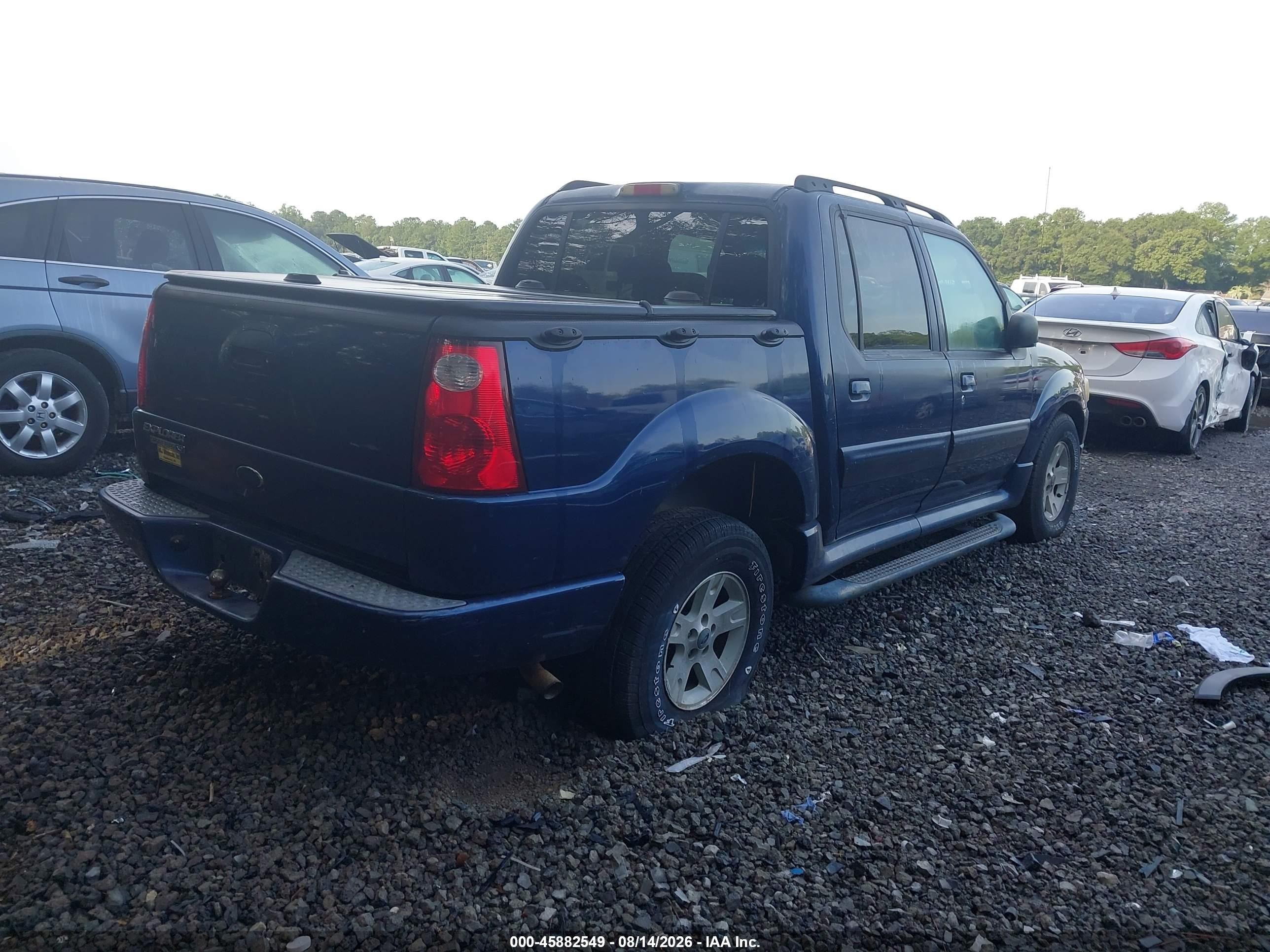 2005 Ford Explorer Sport Trac Adrenalin/xls/xlt Blue vin: 1FMZU67K25UA35124