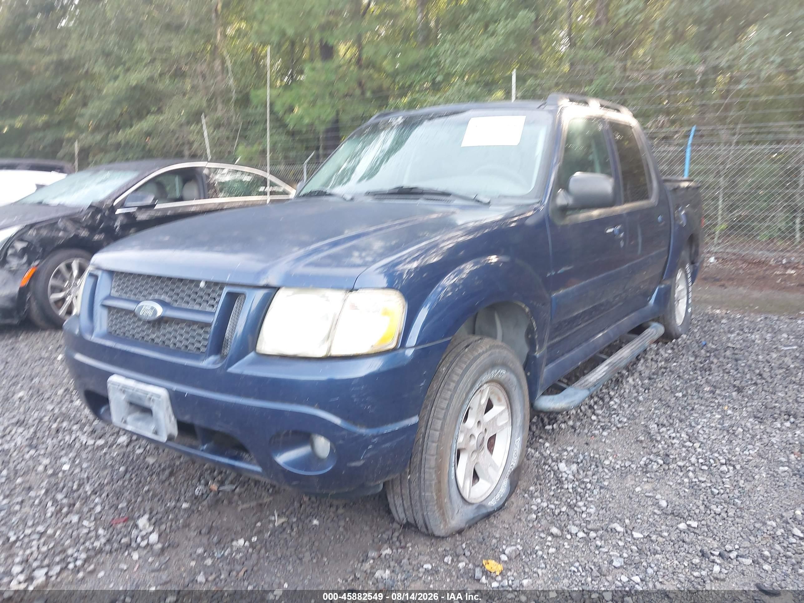 2005 Ford Explorer Sport Trac Adrenalin/xls/xlt Blue vin: 1FMZU67K25UA35124