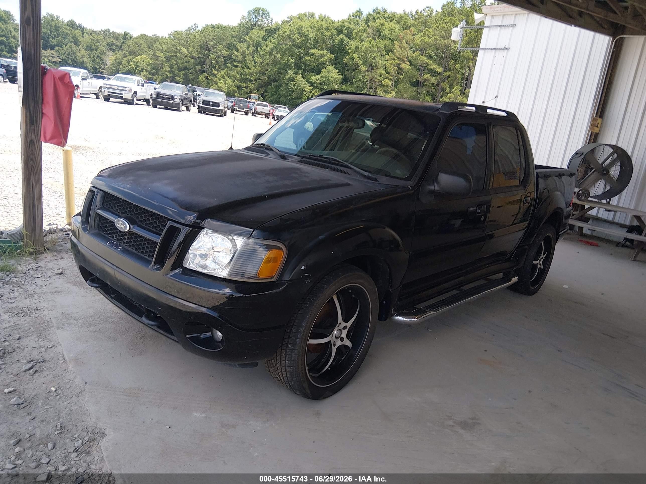 2004 Ford Explorer Sport Trac Adrenalin/xls/xlt Black vin: 1FMZU67K34UB10492