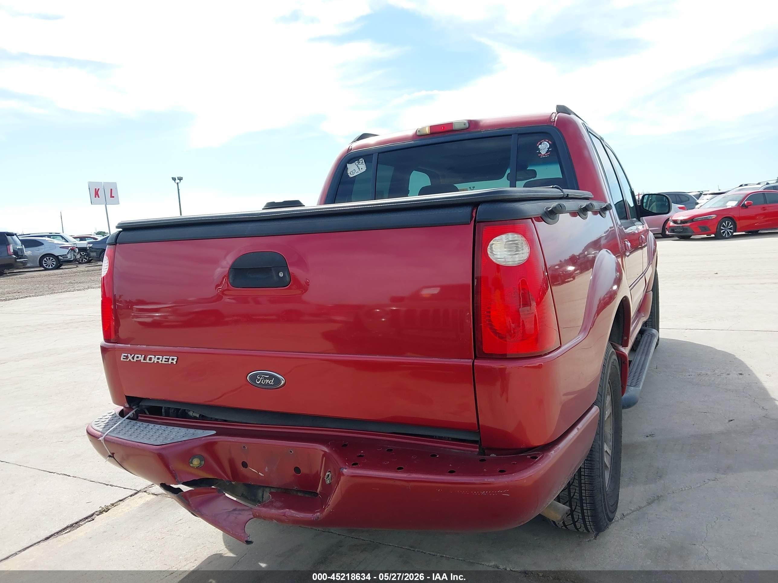 2005 Ford Explorer Sport Trac Adrenalin/xls/xlt Red vin: 1FMZU67K35UA00463