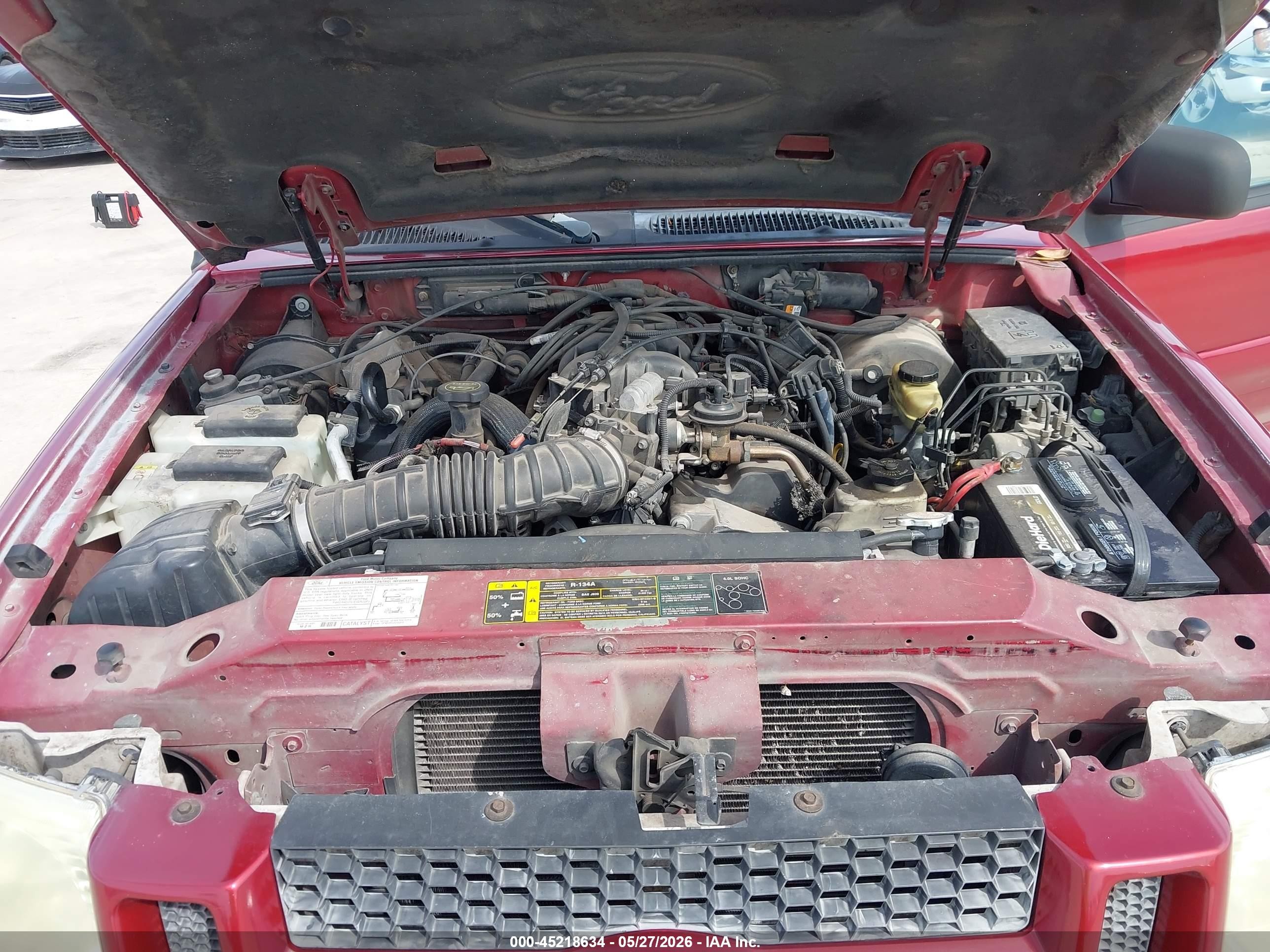 2005 Ford Explorer Sport Trac Adrenalin/xls/xlt Red vin: 1FMZU67K35UA00463