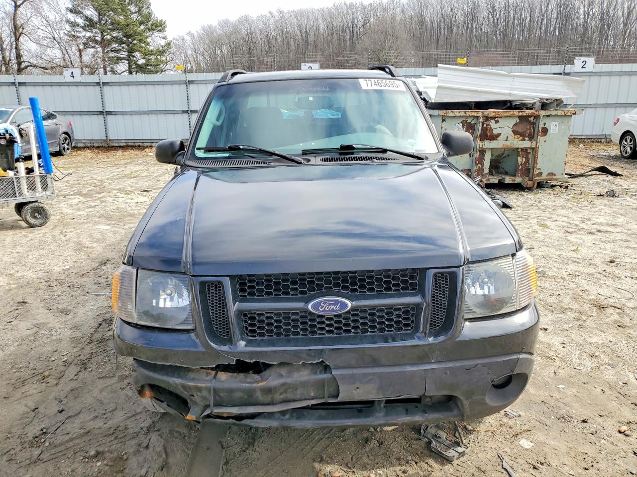 2005 Ford Explorer Sport Trac Black vin: 1FMZU67K45UA59974