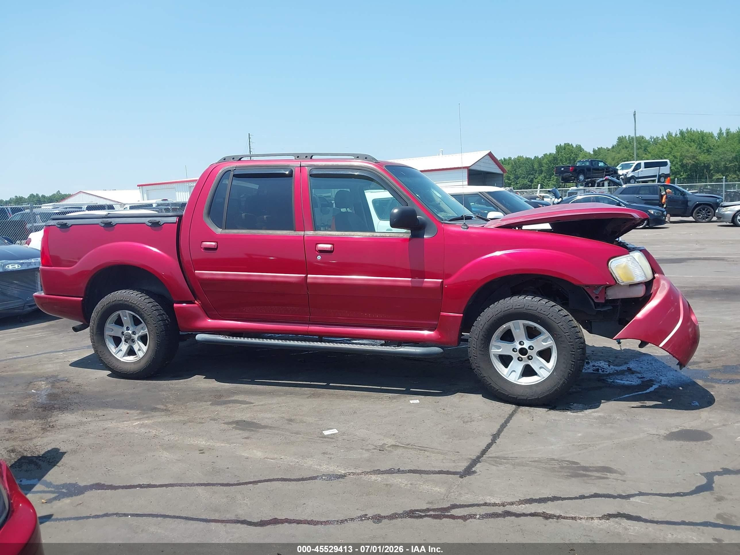 2005 Ford Explorer Sport Trac Adrenalin/xls/xlt Бордовый vin: 1FMZU67K45UA71087