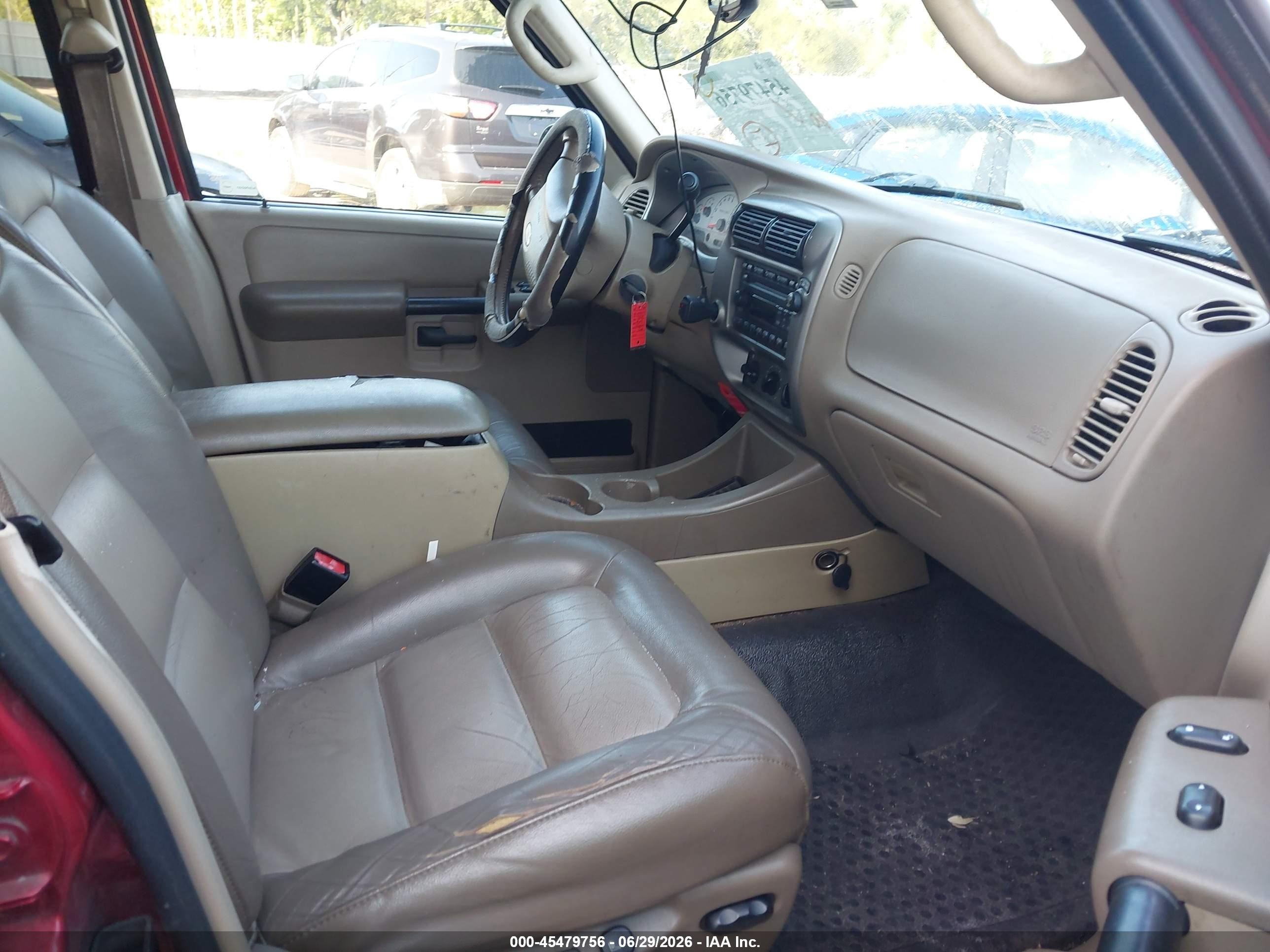 2005 Ford Explorer Sport Trac Adrenalin/xls/xlt Red vin: 1FMZU67K55UB49859