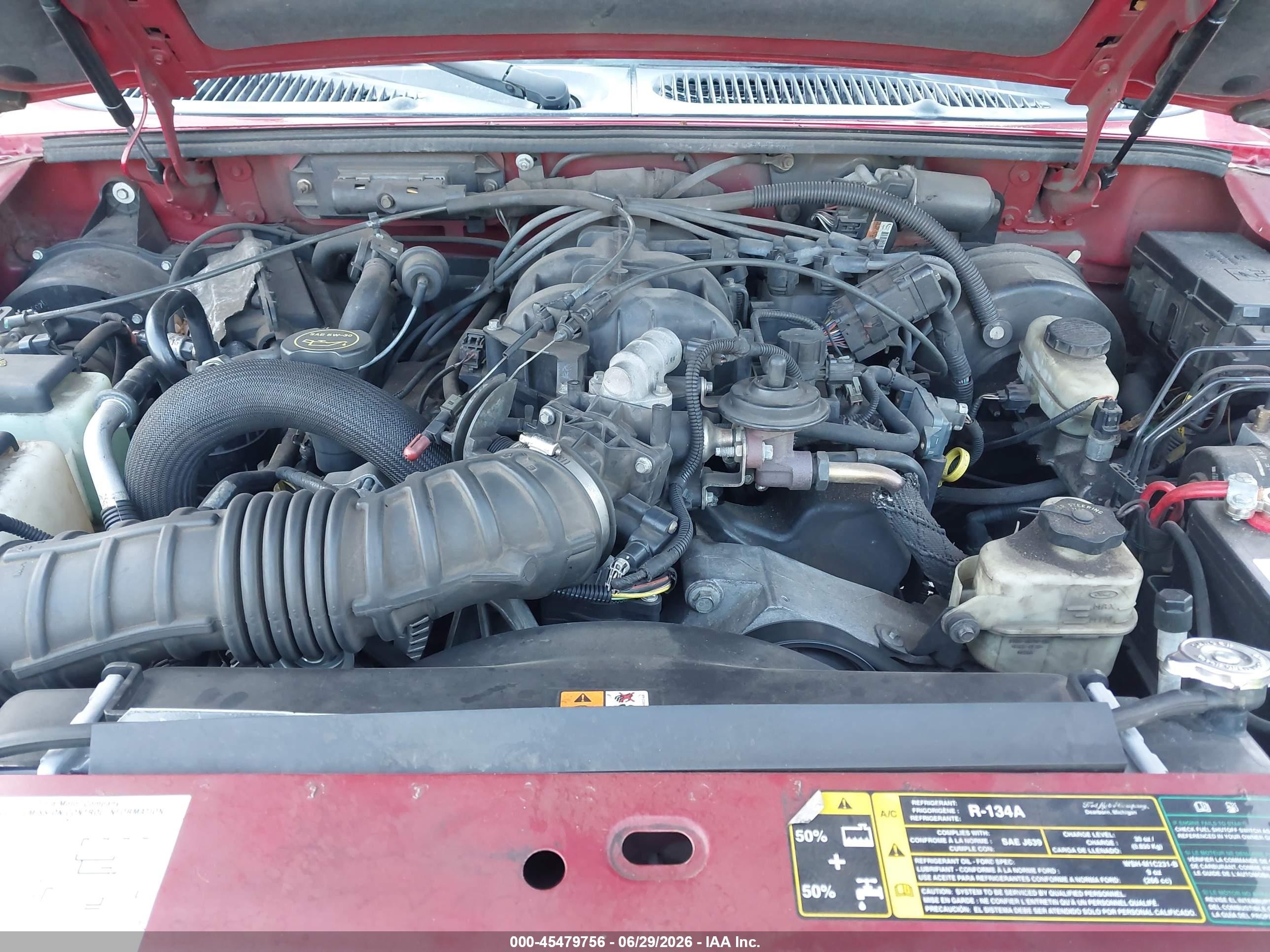2005 Ford Explorer Sport Trac Adrenalin/xls/xlt Red vin: 1FMZU67K55UB49859