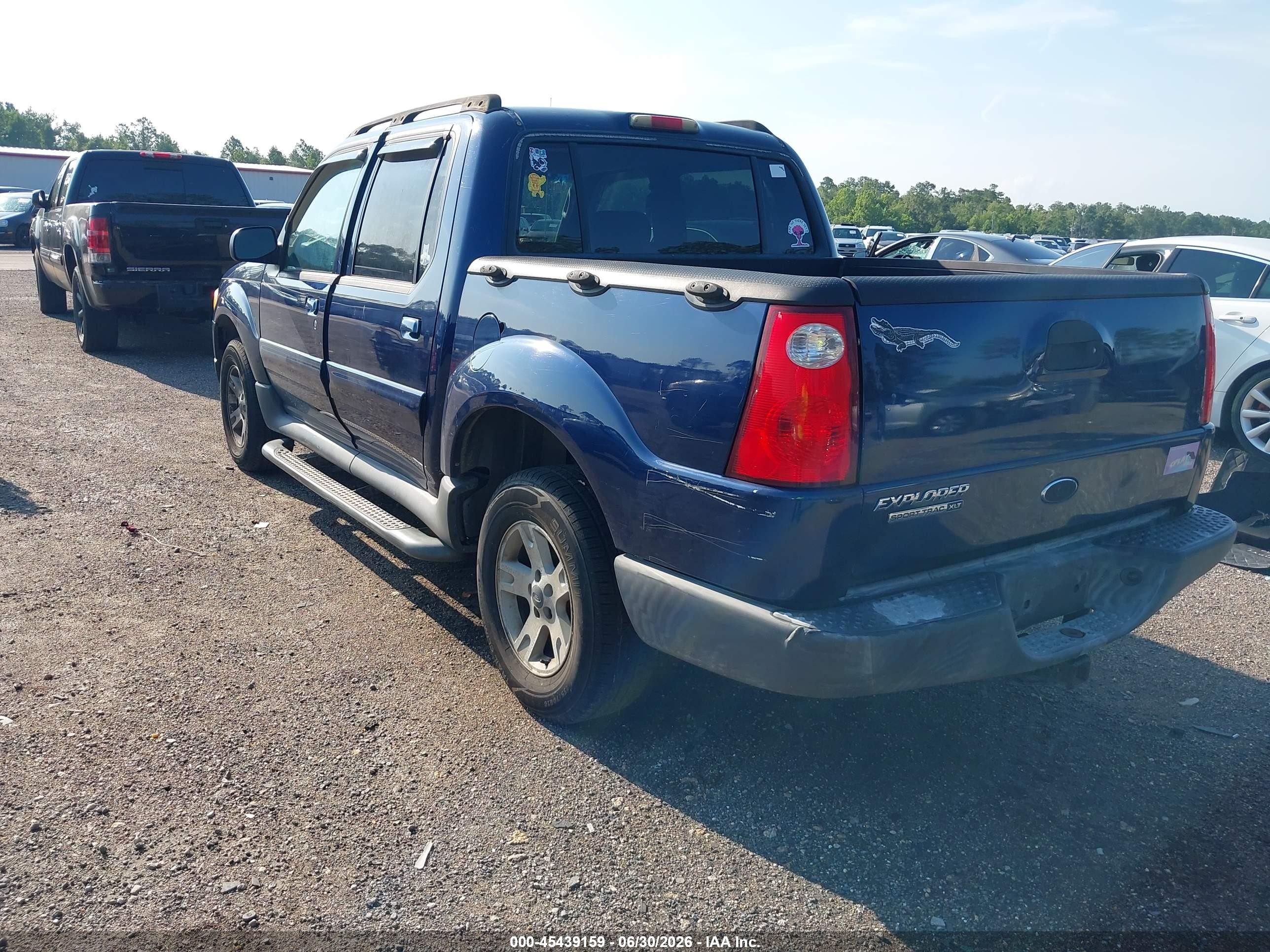 2005 Ford Explorer Sport Trac Adrenalin/xls/xlt Blue vin: 1FMZU67K55UB60182