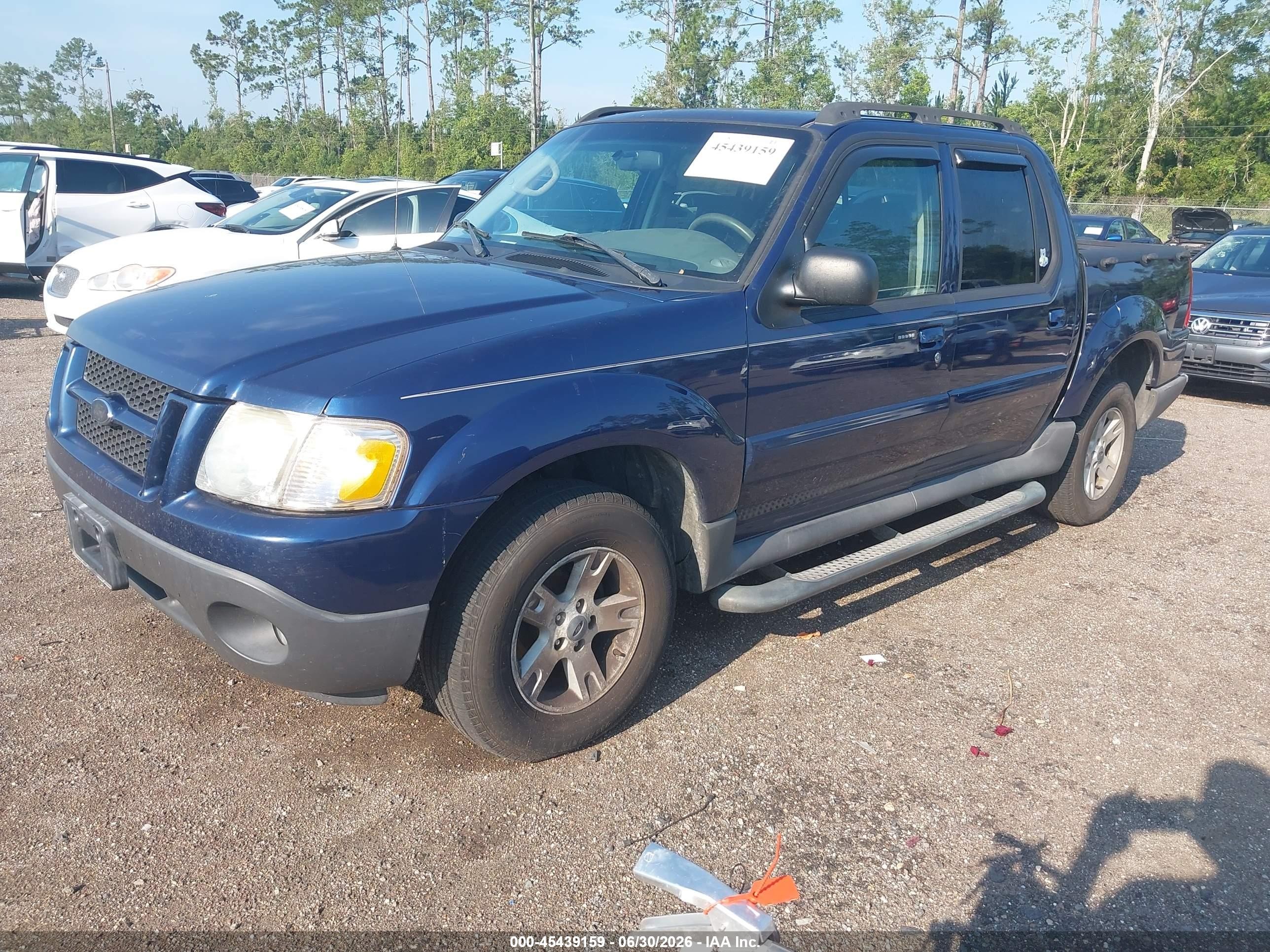 2005 Ford Explorer Sport Trac Adrenalin/xls/xlt Blue vin: 1FMZU67K55UB60182