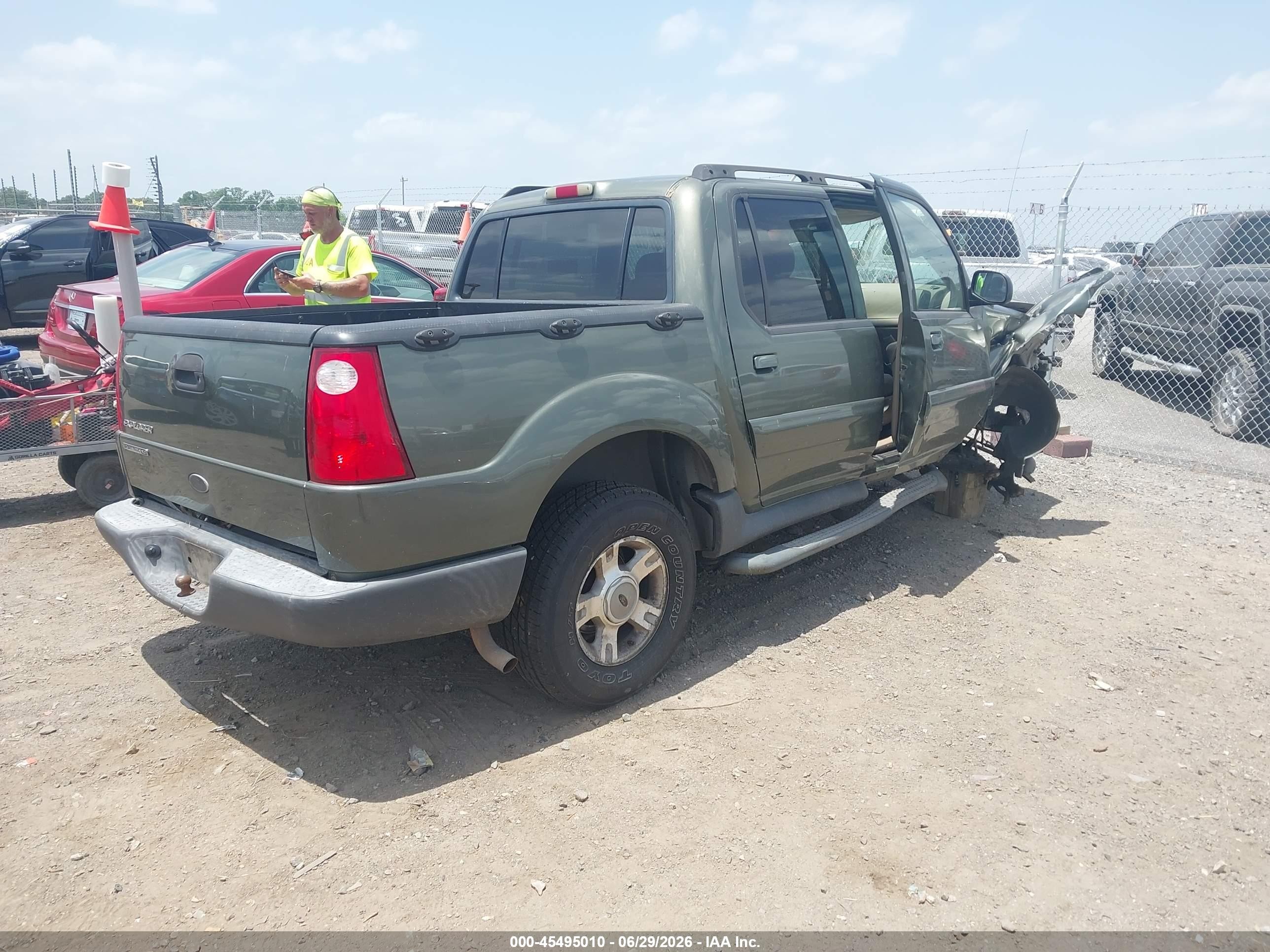 2004 Ford Explorer Sport Trac Adrenalin/xls/xlt Зеленый vin: 1FMZU67K64UA62051
