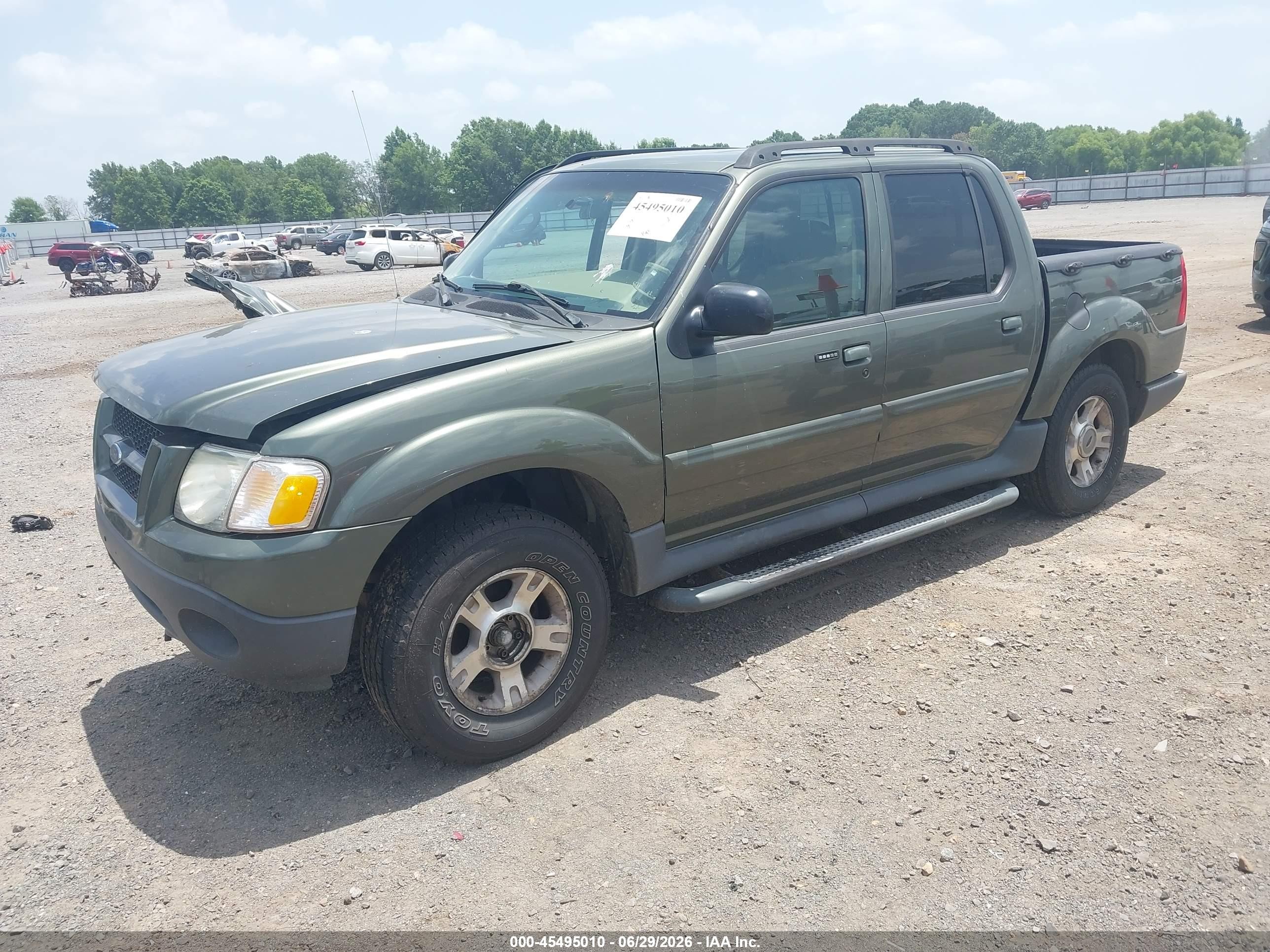 2004 Ford Explorer Sport Trac Adrenalin/xls/xlt Зеленый vin: 1FMZU67K64UA62051