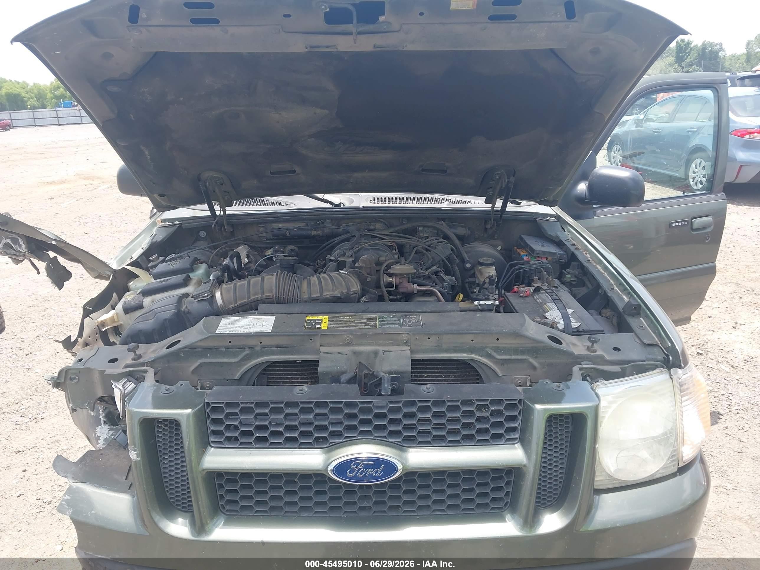 2004 Ford Explorer Sport Trac Adrenalin/xls/xlt Зеленый vin: 1FMZU67K64UA62051