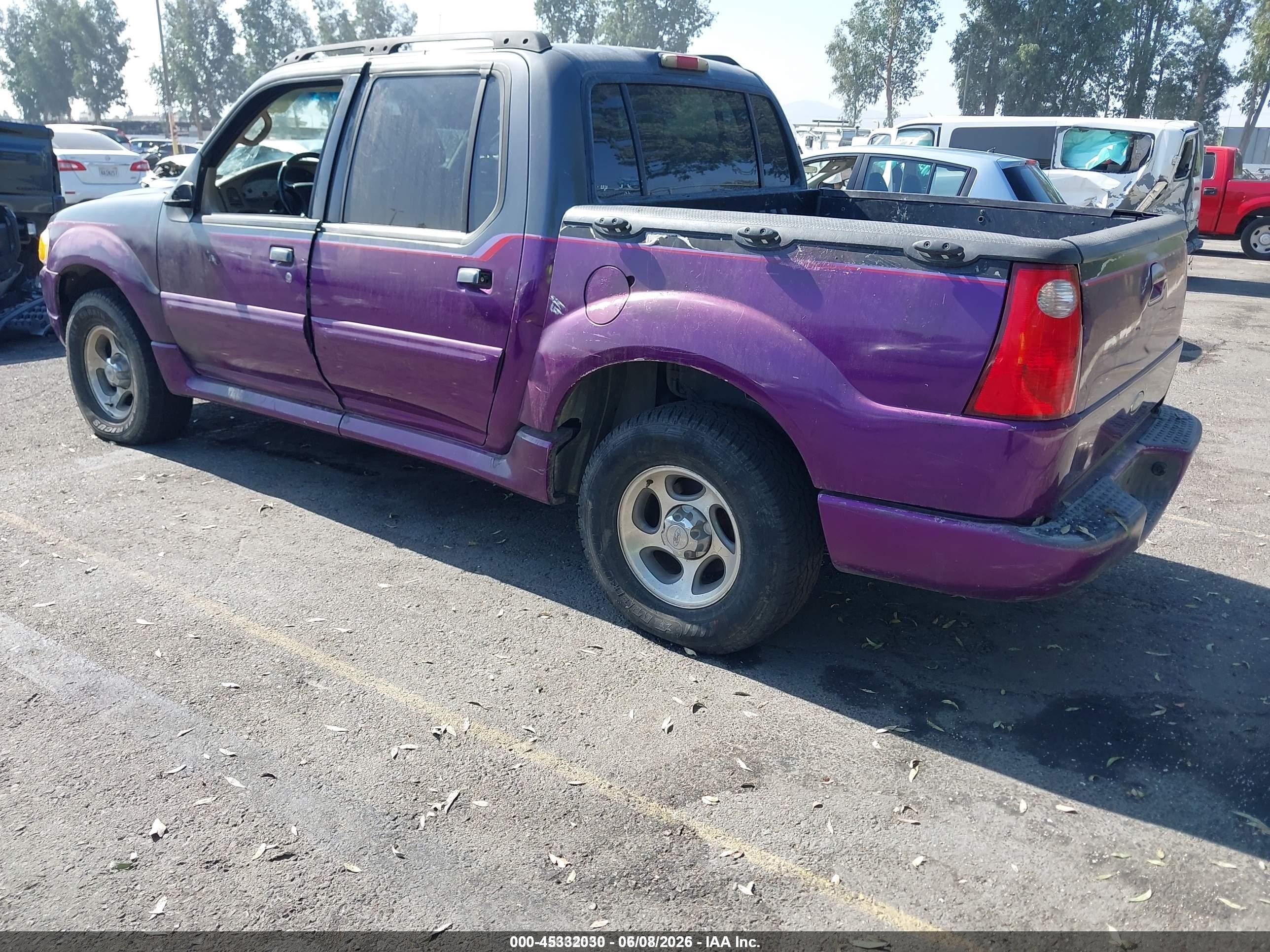 2005 Ford Explorer Sport Trac Adrenalin/xls/xlt Фиолетовый vin: 1FMZU67K65UA23154