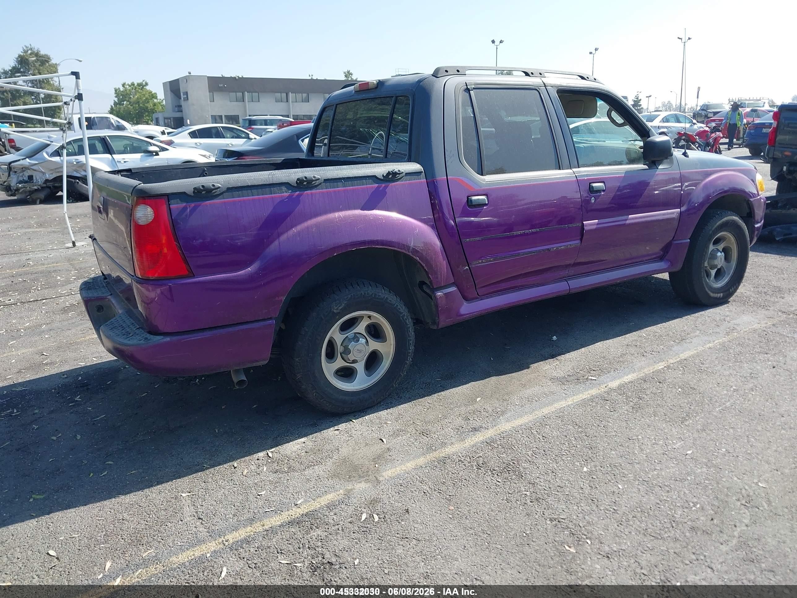 2005 Ford Explorer Sport Trac Adrenalin/xls/xlt Фиолетовый vin: 1FMZU67K65UA23154