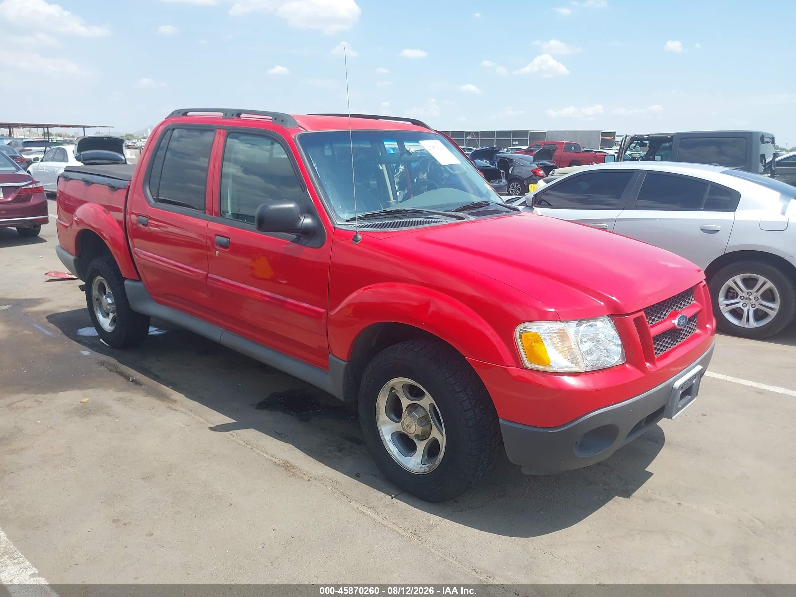 2005 Ford Explorer Sport Trac Adrenalin/xls/xlt Red vin: 1FMZU67K65UA47860