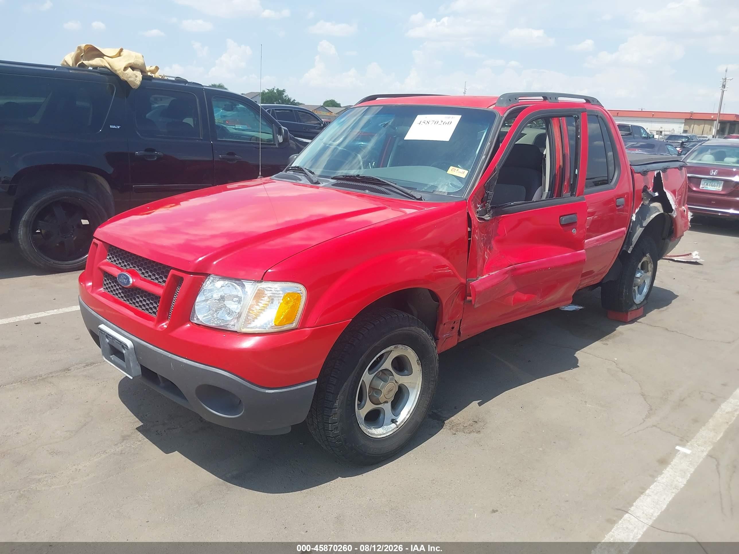 2005 Ford Explorer Sport Trac Adrenalin/xls/xlt Red vin: 1FMZU67K65UA47860