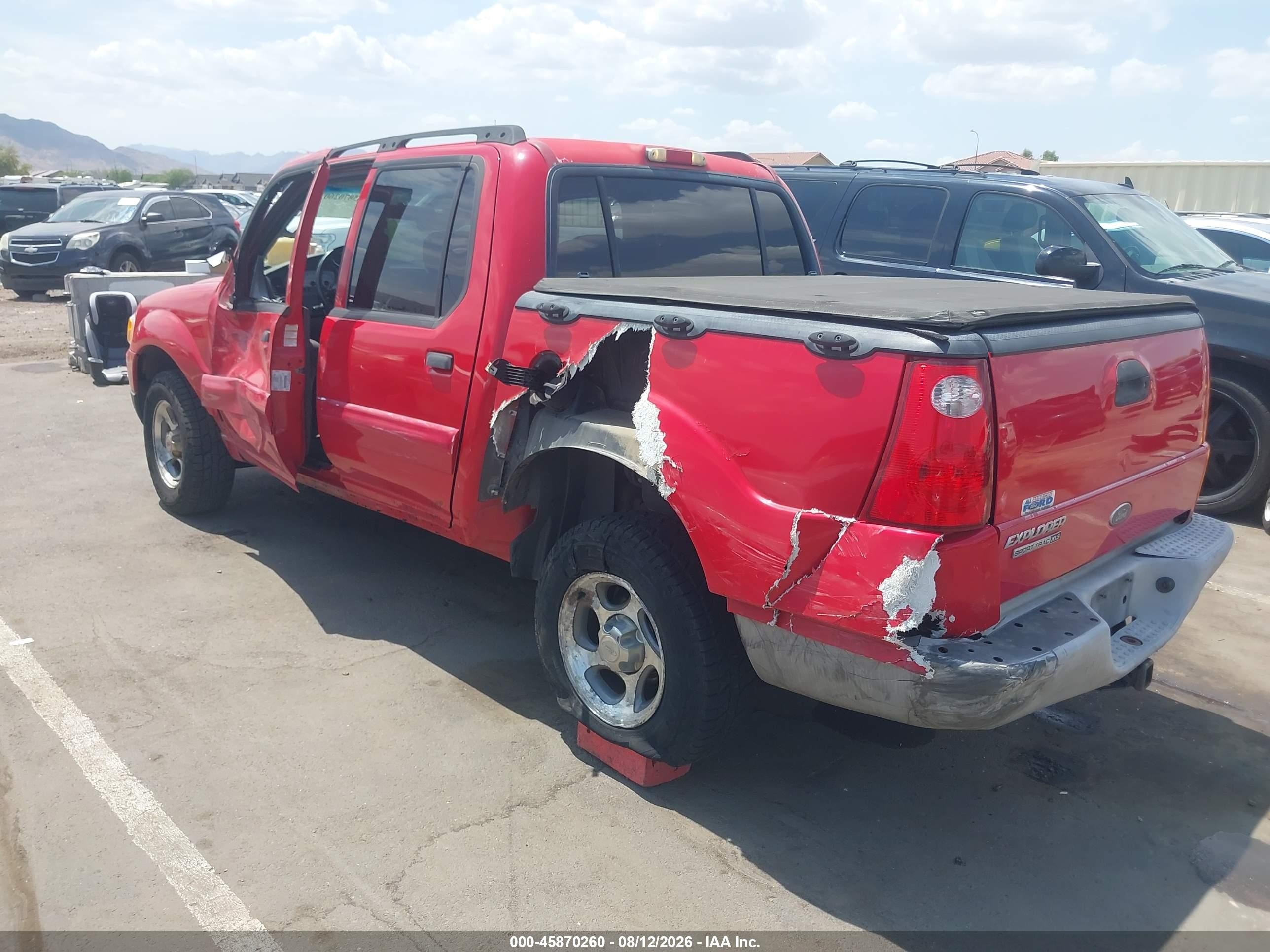 2005 Ford Explorer Sport Trac Adrenalin/xls/xlt Red vin: 1FMZU67K65UA47860