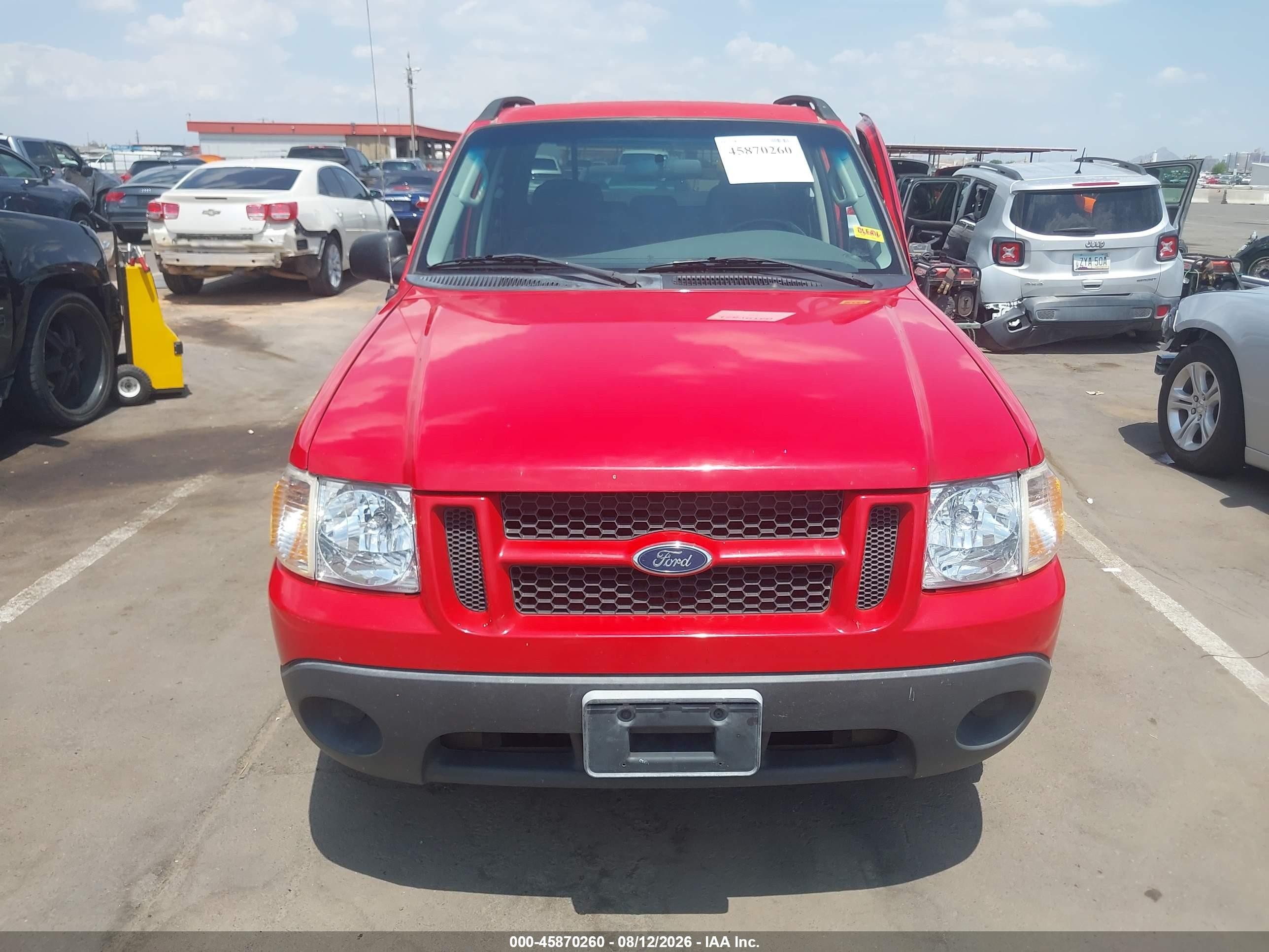 2005 Ford Explorer Sport Trac Adrenalin/xls/xlt Red vin: 1FMZU67K65UA47860