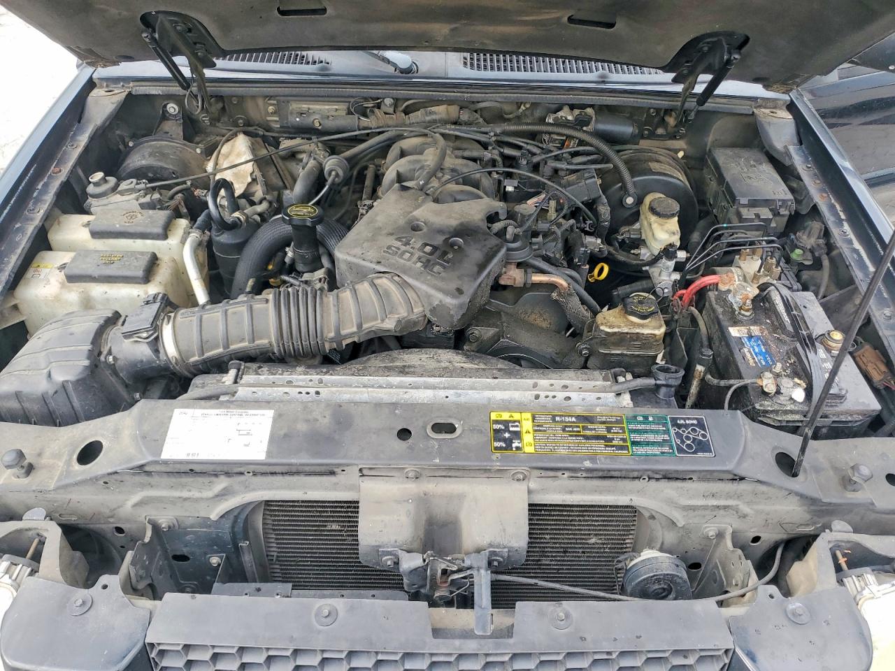 2005 Ford Explorer Sport Trac Black vin: 1FMZU67K65UA53464