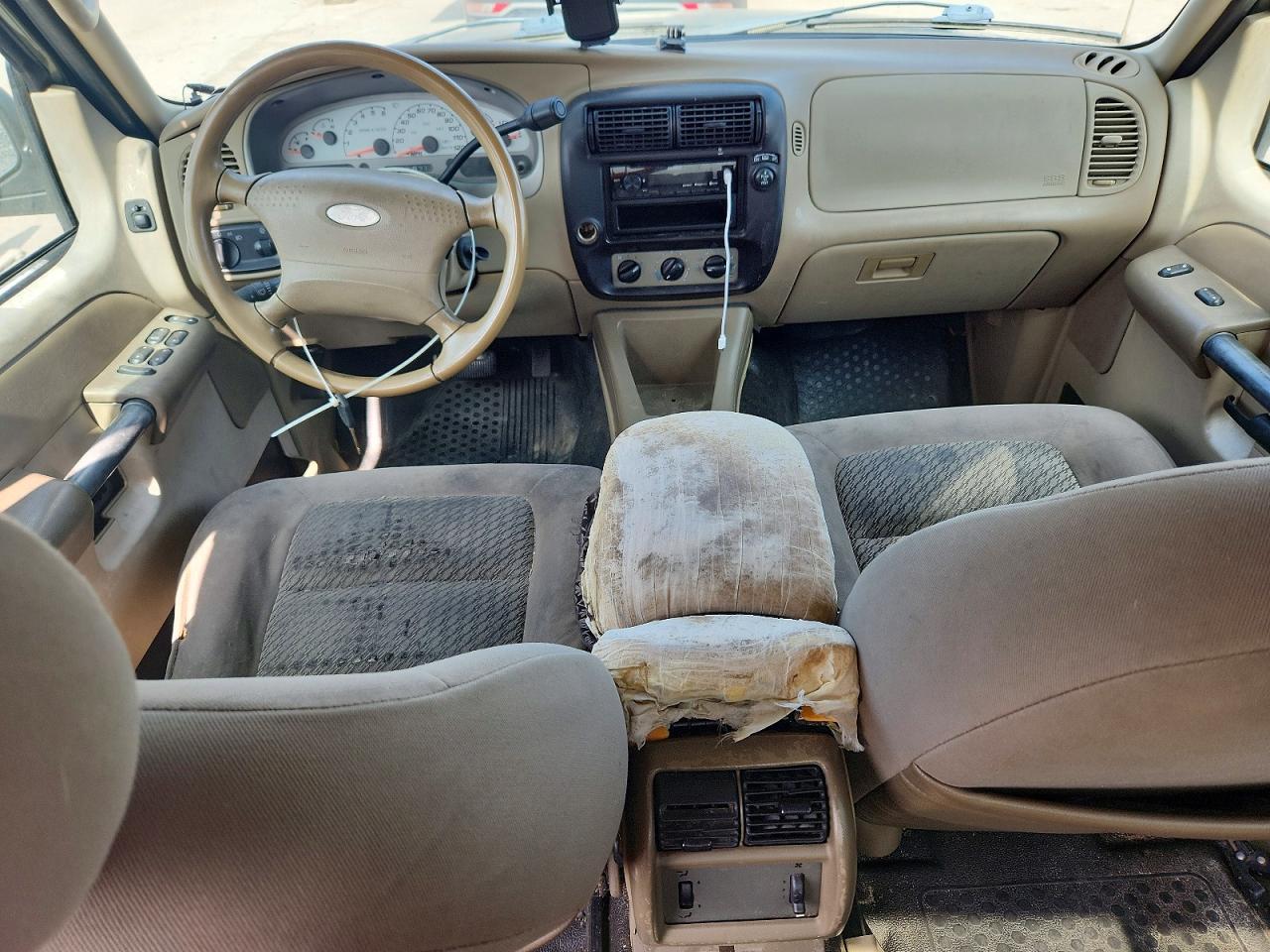 2004 Ford Explorer Sport Trac Green vin: 1FMZU67K74UB23892