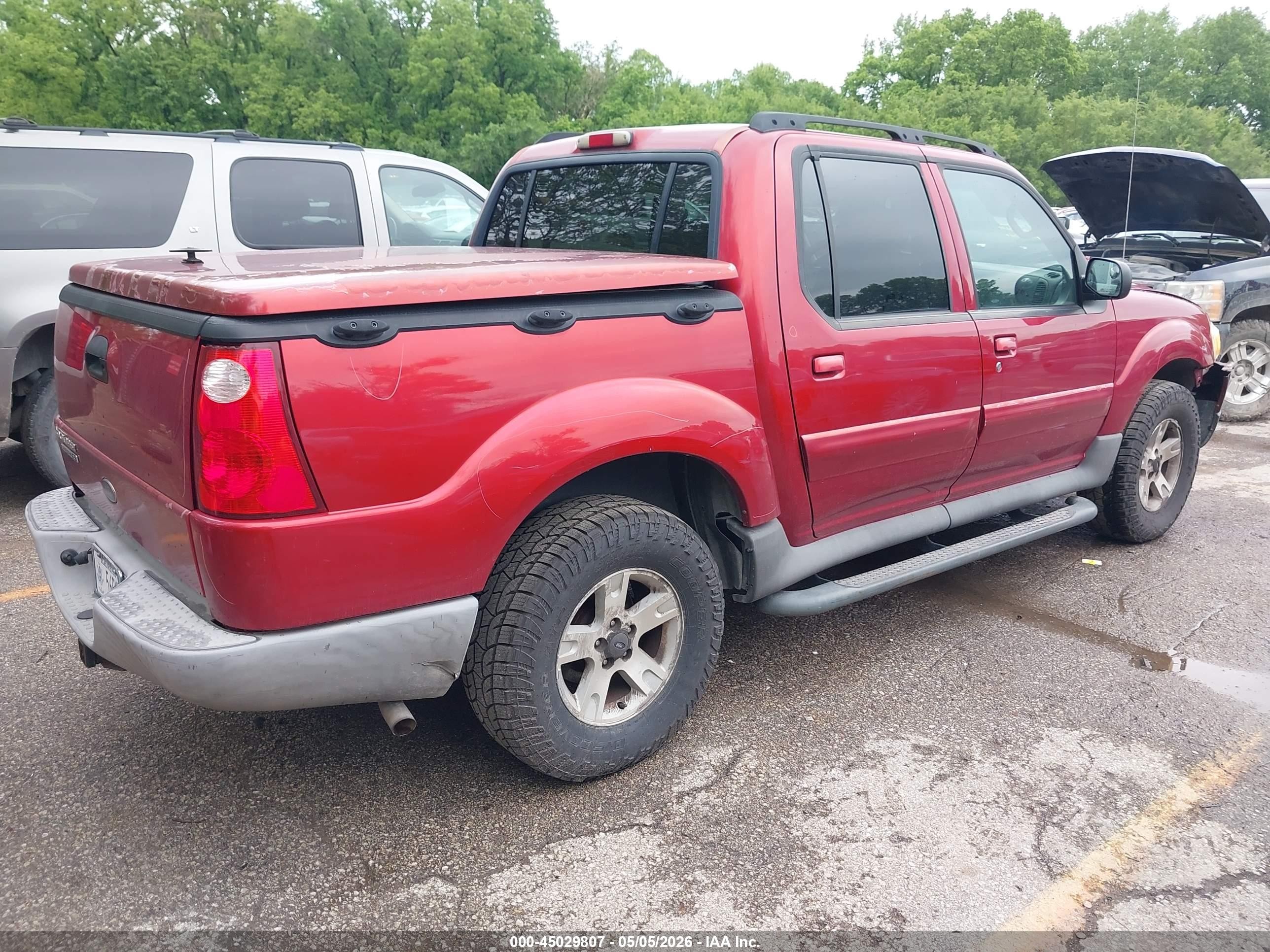2005 Ford Explorer Sport Trac Adrenalin/xls/xlt Red vin: 1FMZU67K75UA77689
