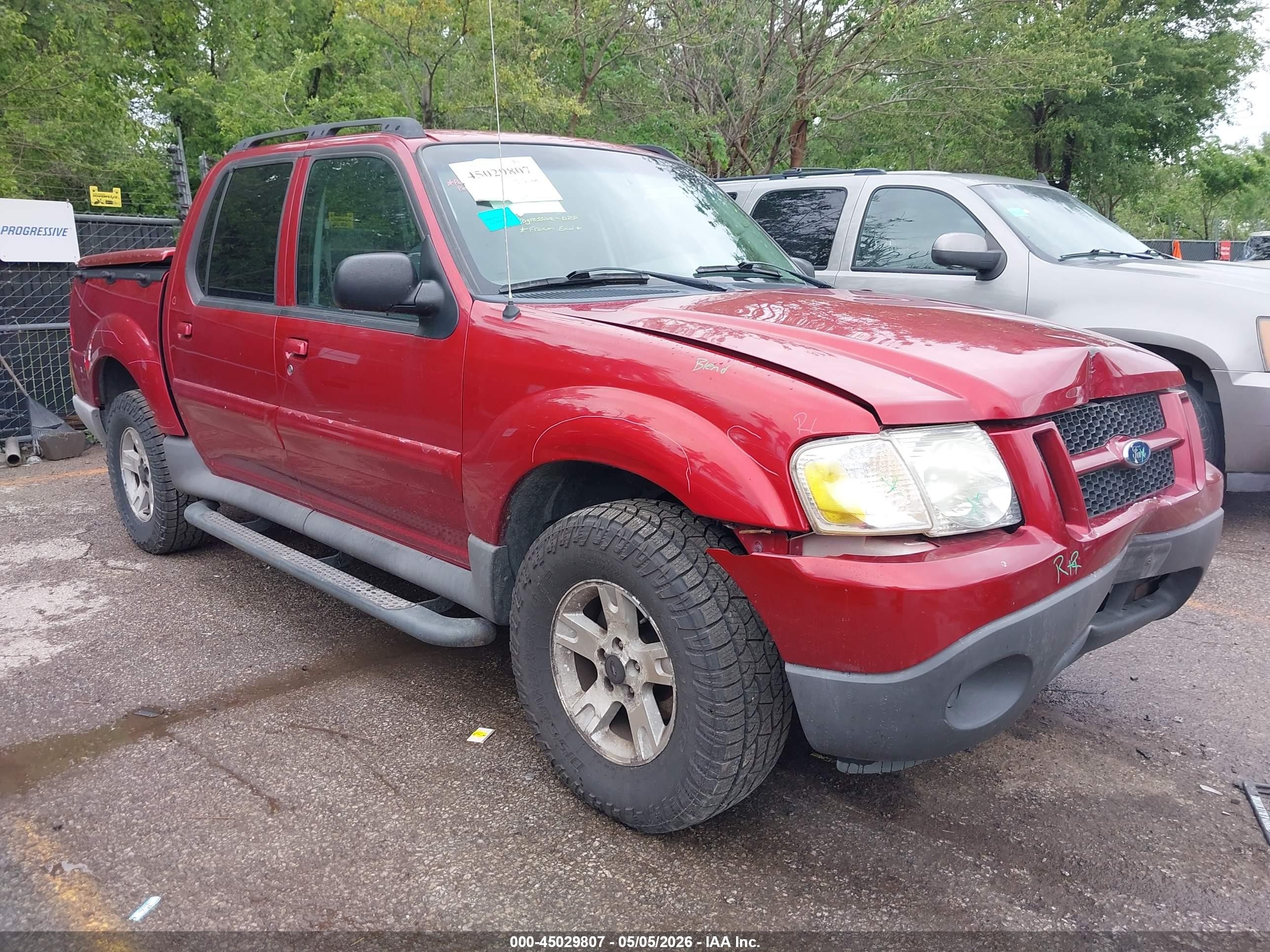 2005 Ford Explorer Sport Trac Adrenalin/xls/xlt Red vin: 1FMZU67K75UA77689