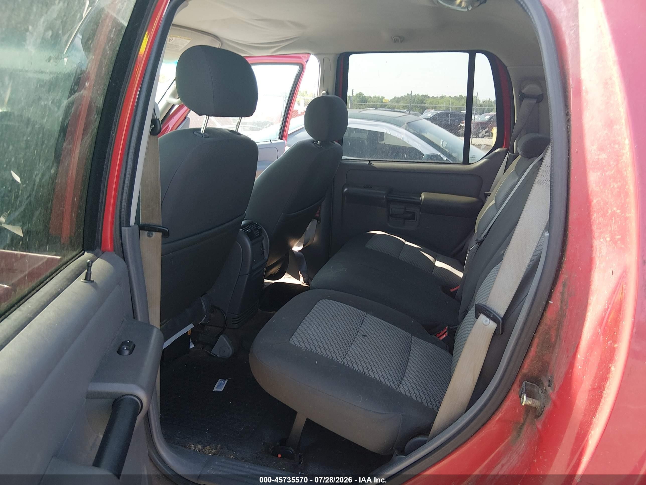 2005 Ford Explorer Sport Trac Adrenalin/xls/xlt Red vin: 1FMZU67K75UB51807