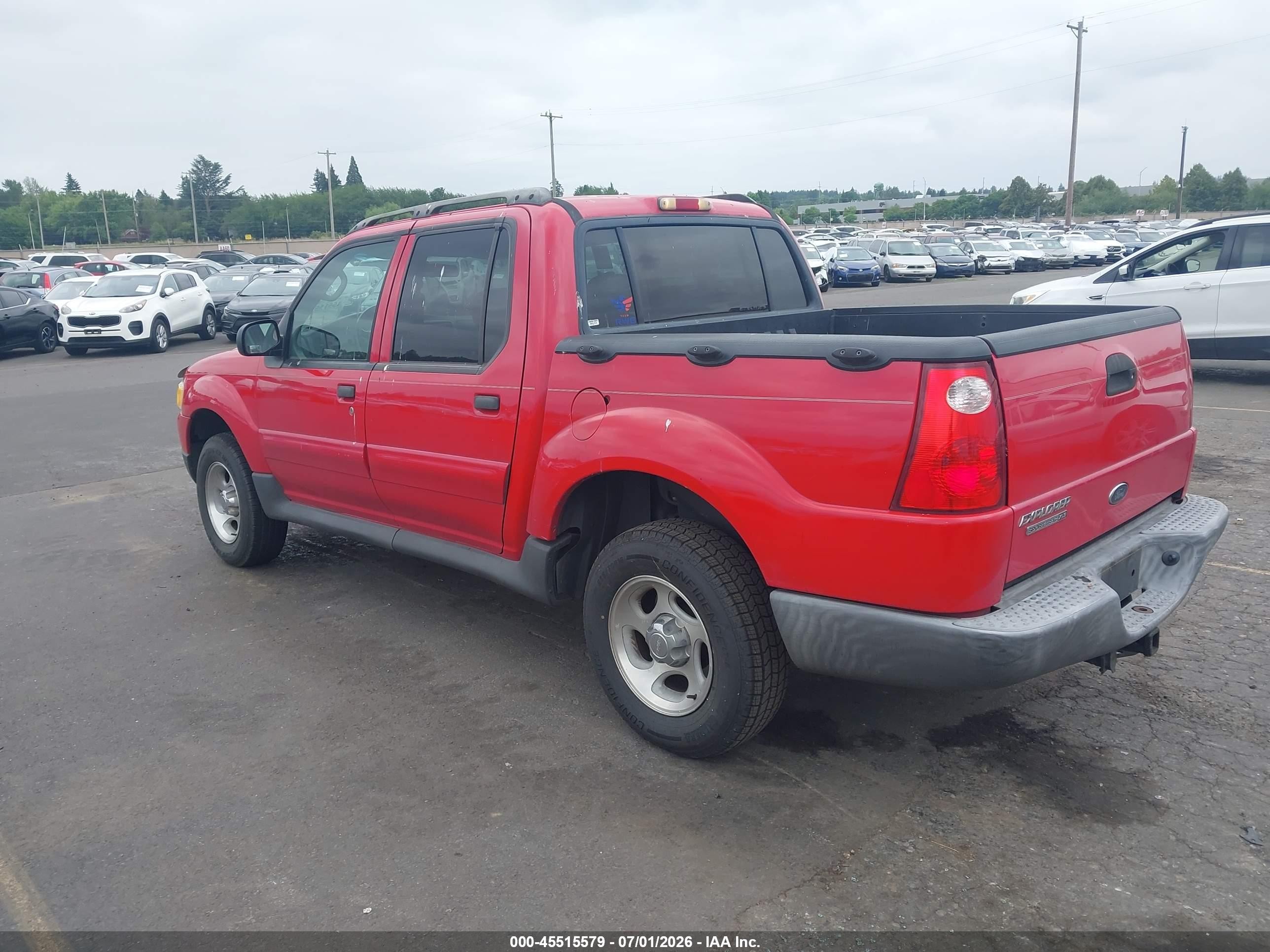 2005 Ford Explorer Sport Trac Adrenalin/xls/xlt Red vin: 1FMZU67K75UB94110