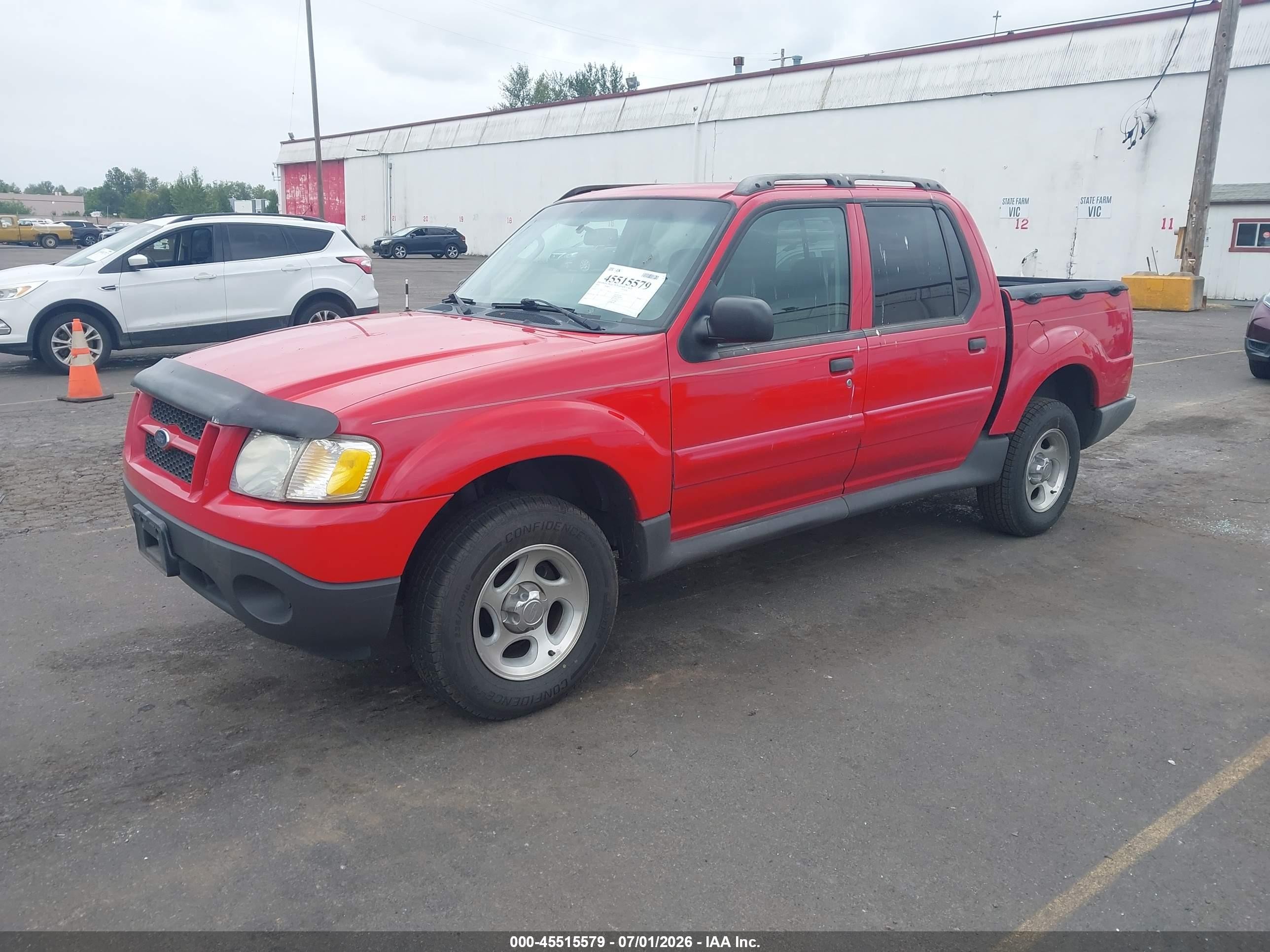 2005 Ford Explorer Sport Trac Adrenalin/xls/xlt Red vin: 1FMZU67K75UB94110