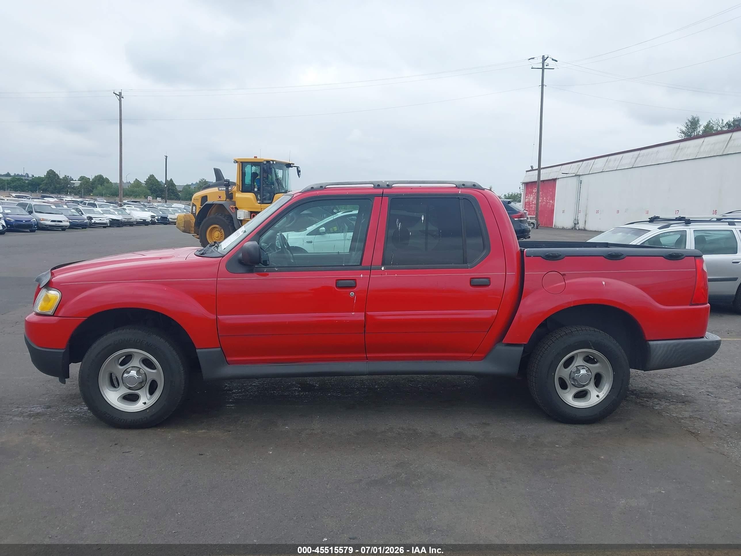2005 Ford Explorer Sport Trac Adrenalin/xls/xlt Red vin: 1FMZU67K75UB94110