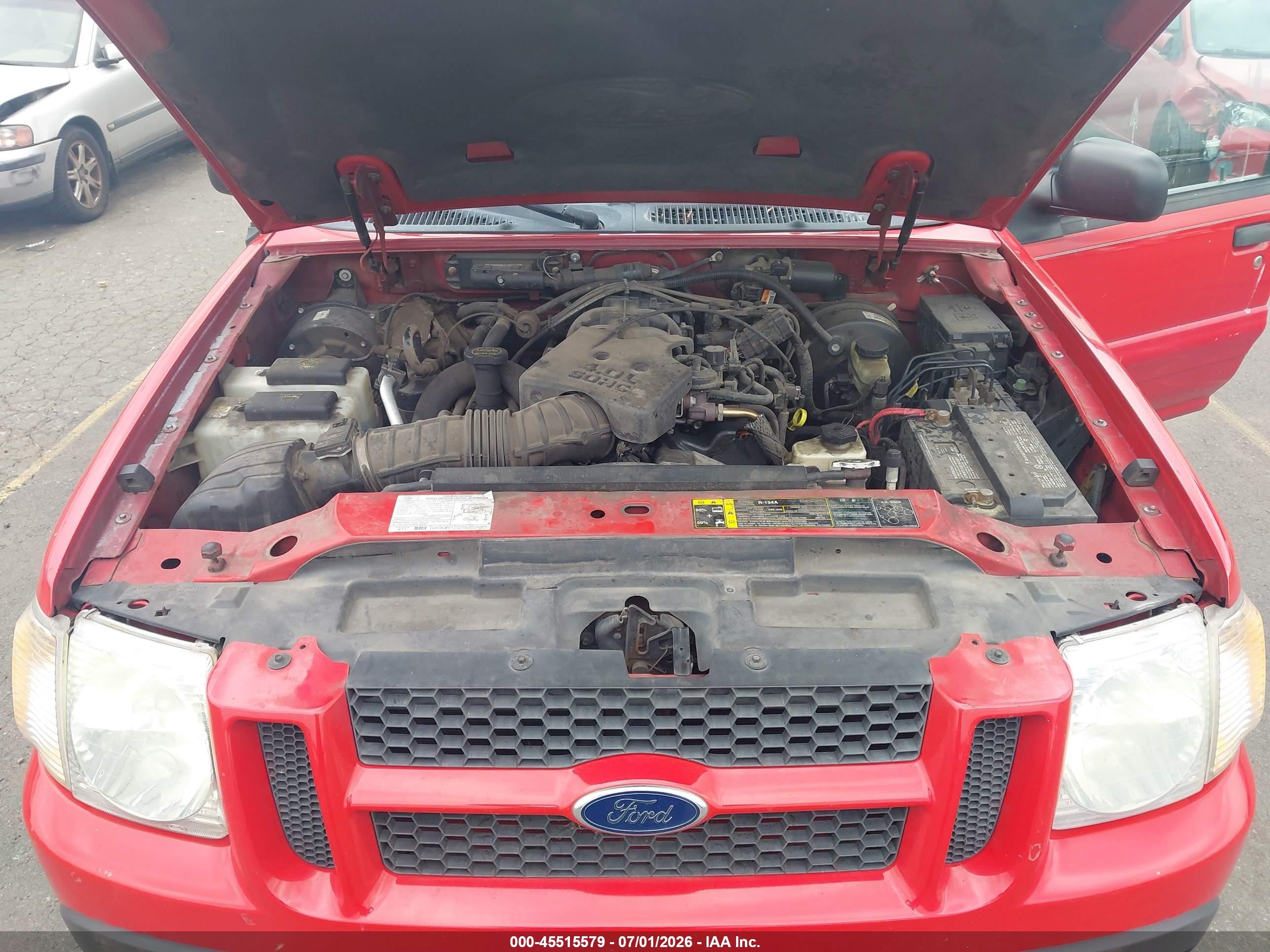 2005 Ford Explorer Sport Trac Adrenalin/xls/xlt Red vin: 1FMZU67K75UB94110