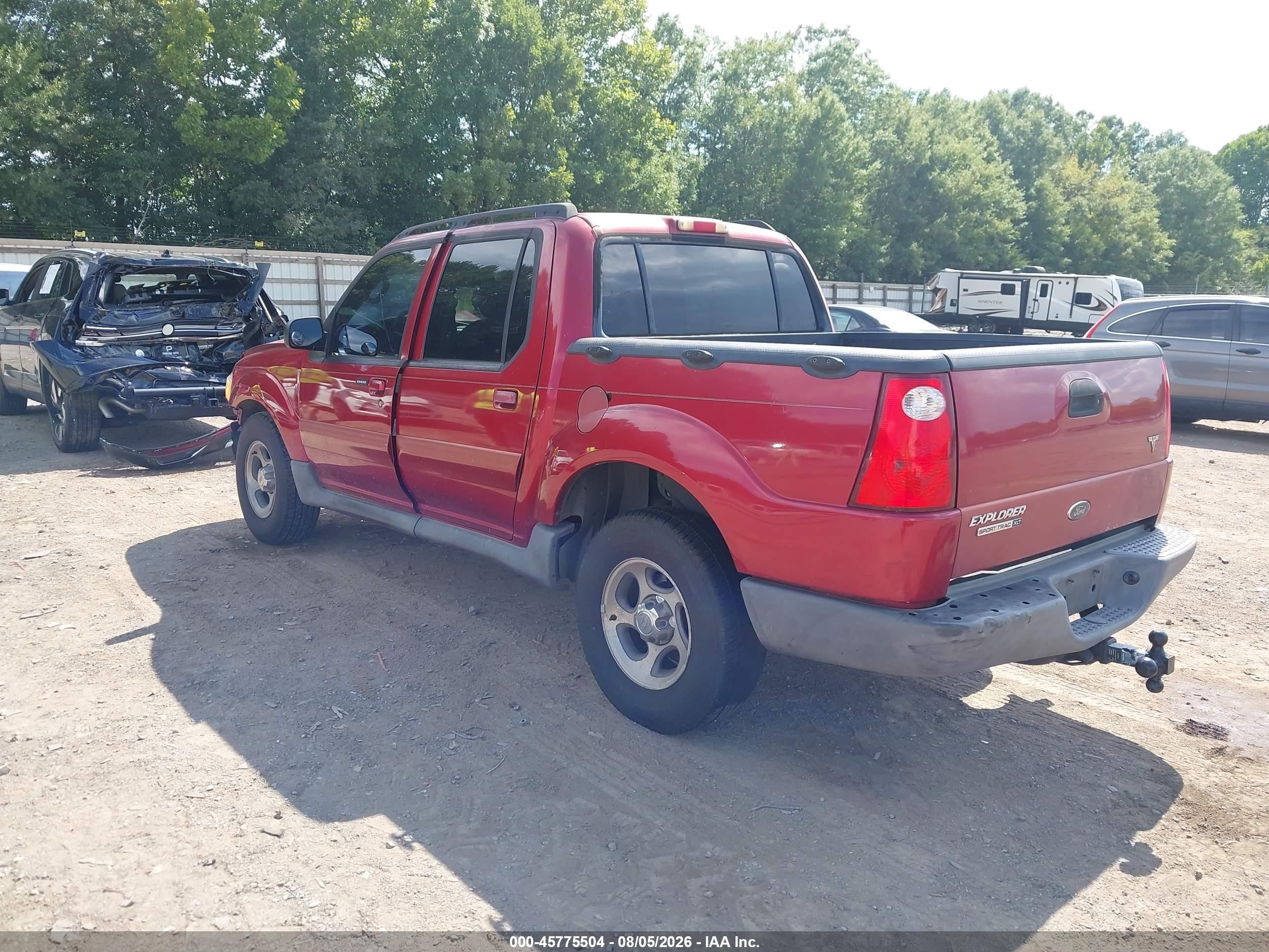 2004 Ford Explorer Sport Trac Adrenalin/xls/xlt Red vin: 1FMZU67K84UA14602