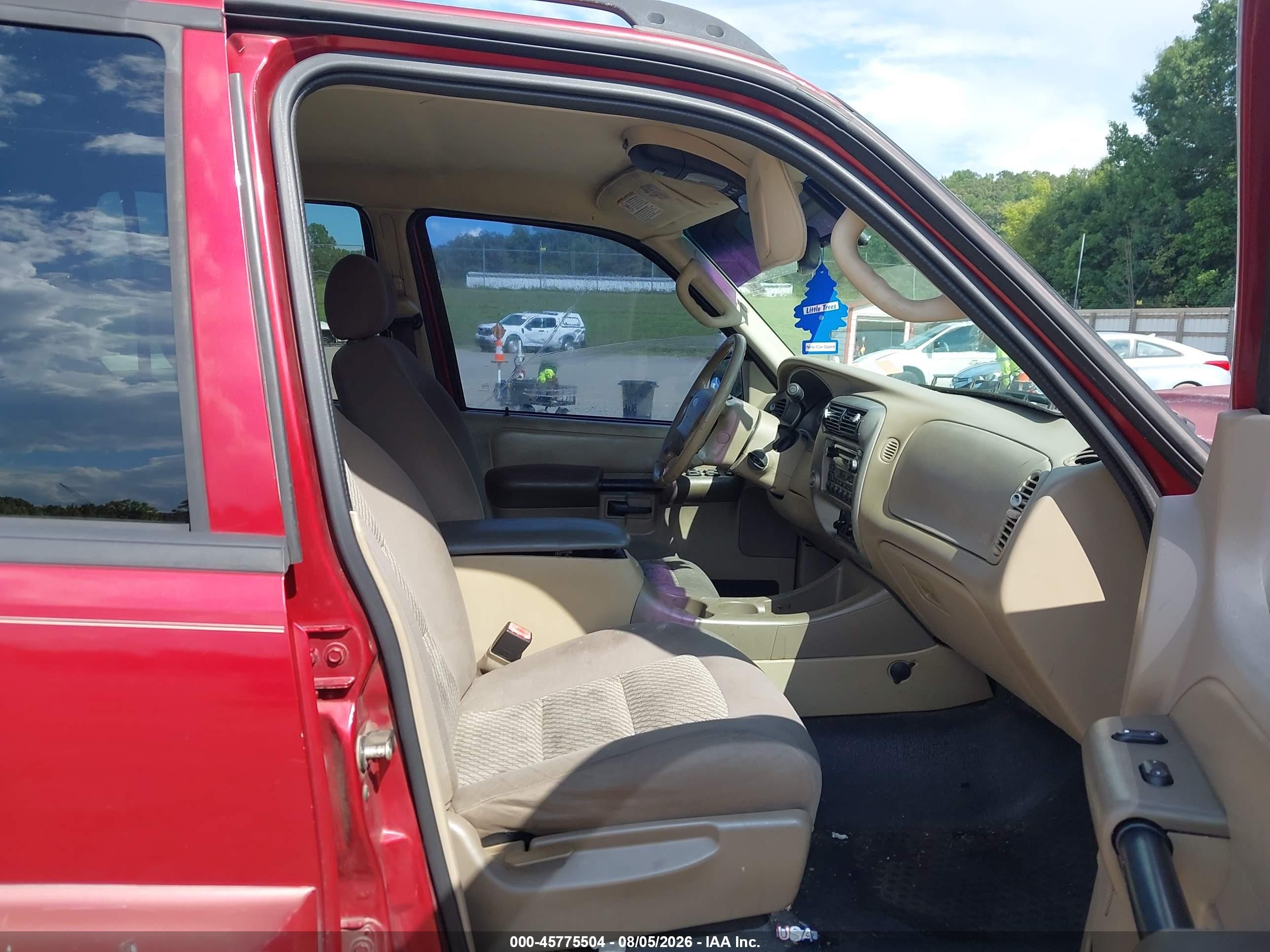 2004 Ford Explorer Sport Trac Adrenalin/xls/xlt Red vin: 1FMZU67K84UA14602