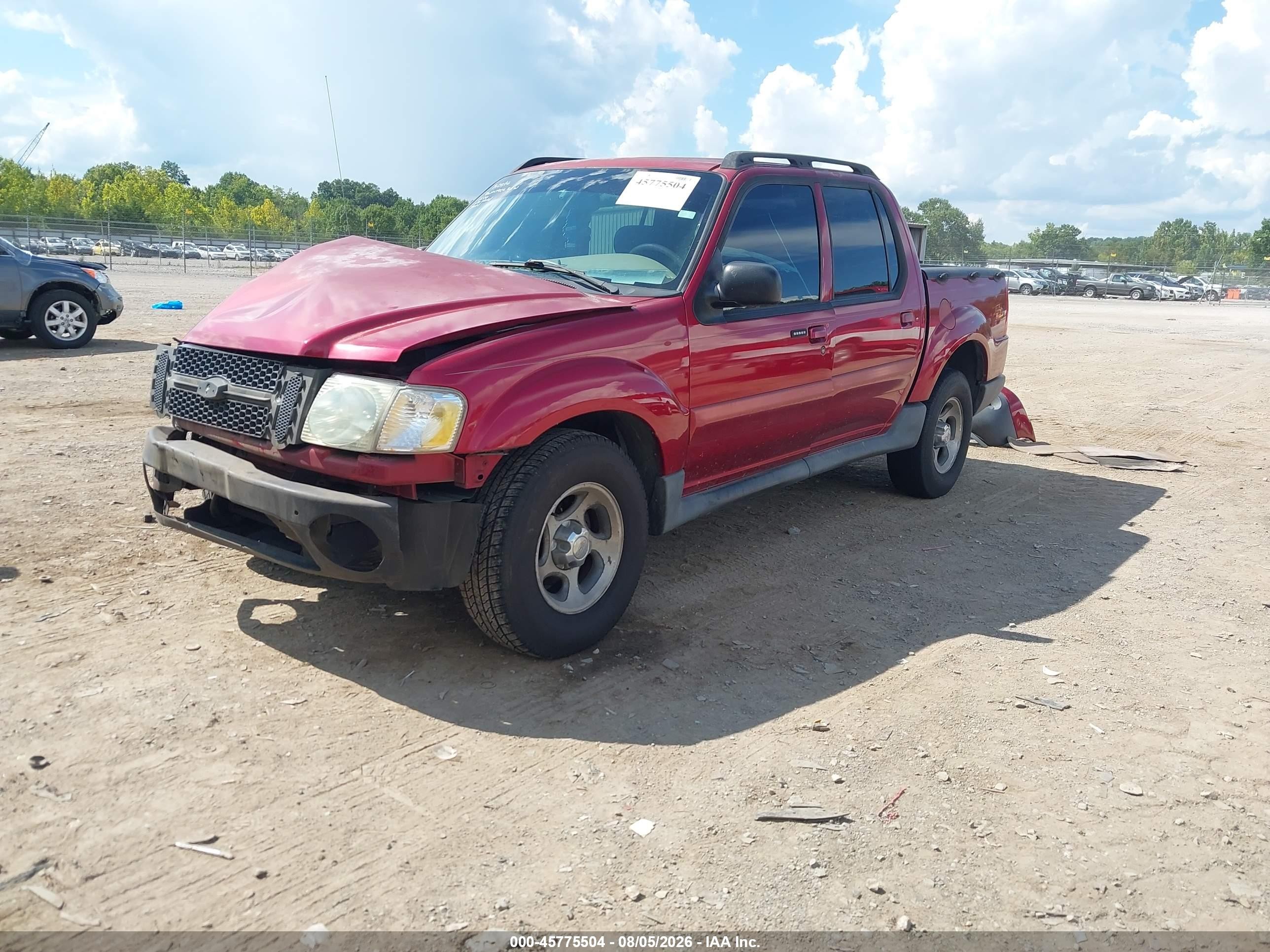 2004 Ford Explorer Sport Trac Adrenalin/xls/xlt Red vin: 1FMZU67K84UA14602