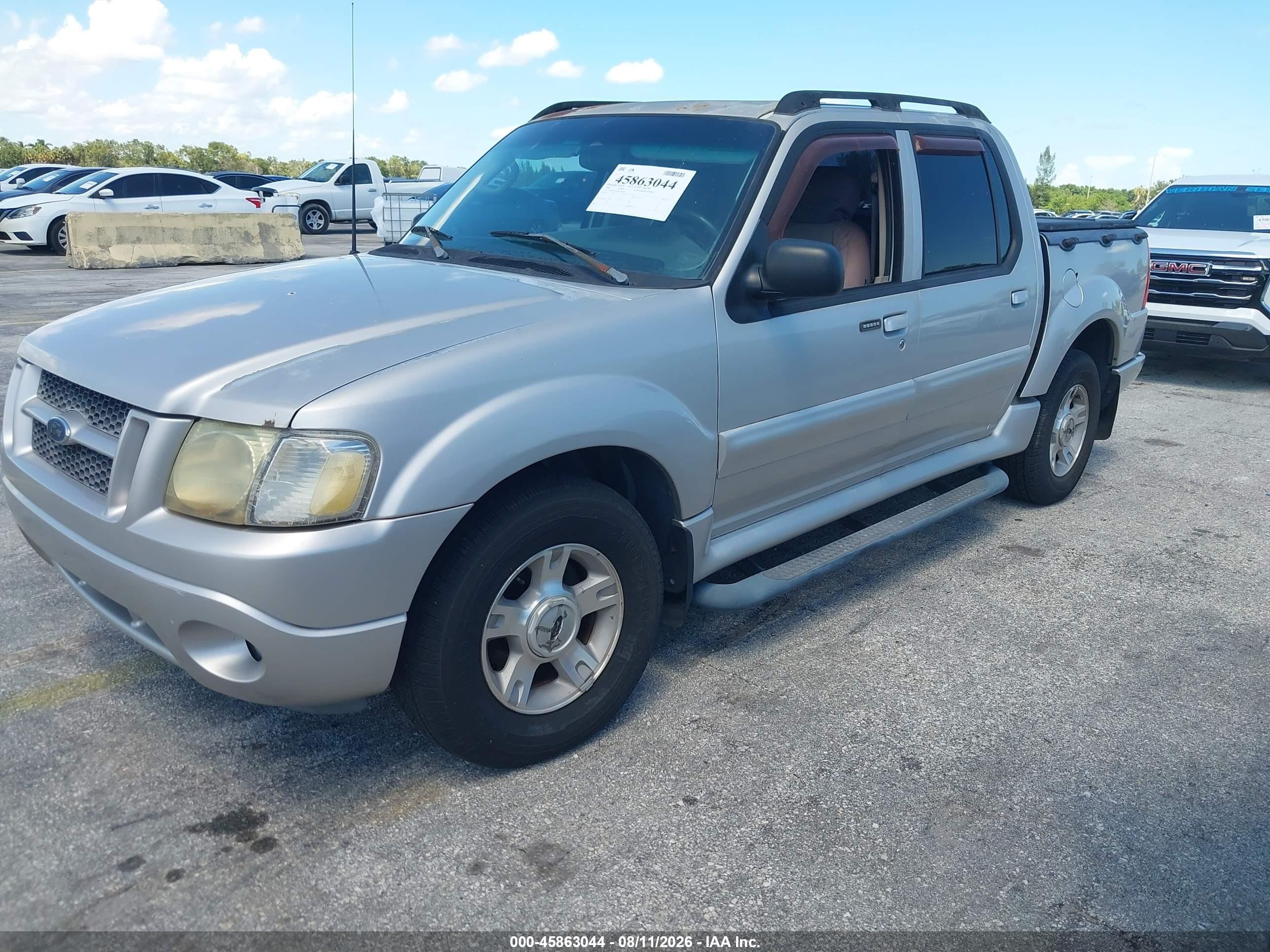 2004 Ford Explorer Sport Trac Adrenalin/xls/xlt Silver vin: 1FMZU67K84UC40249
