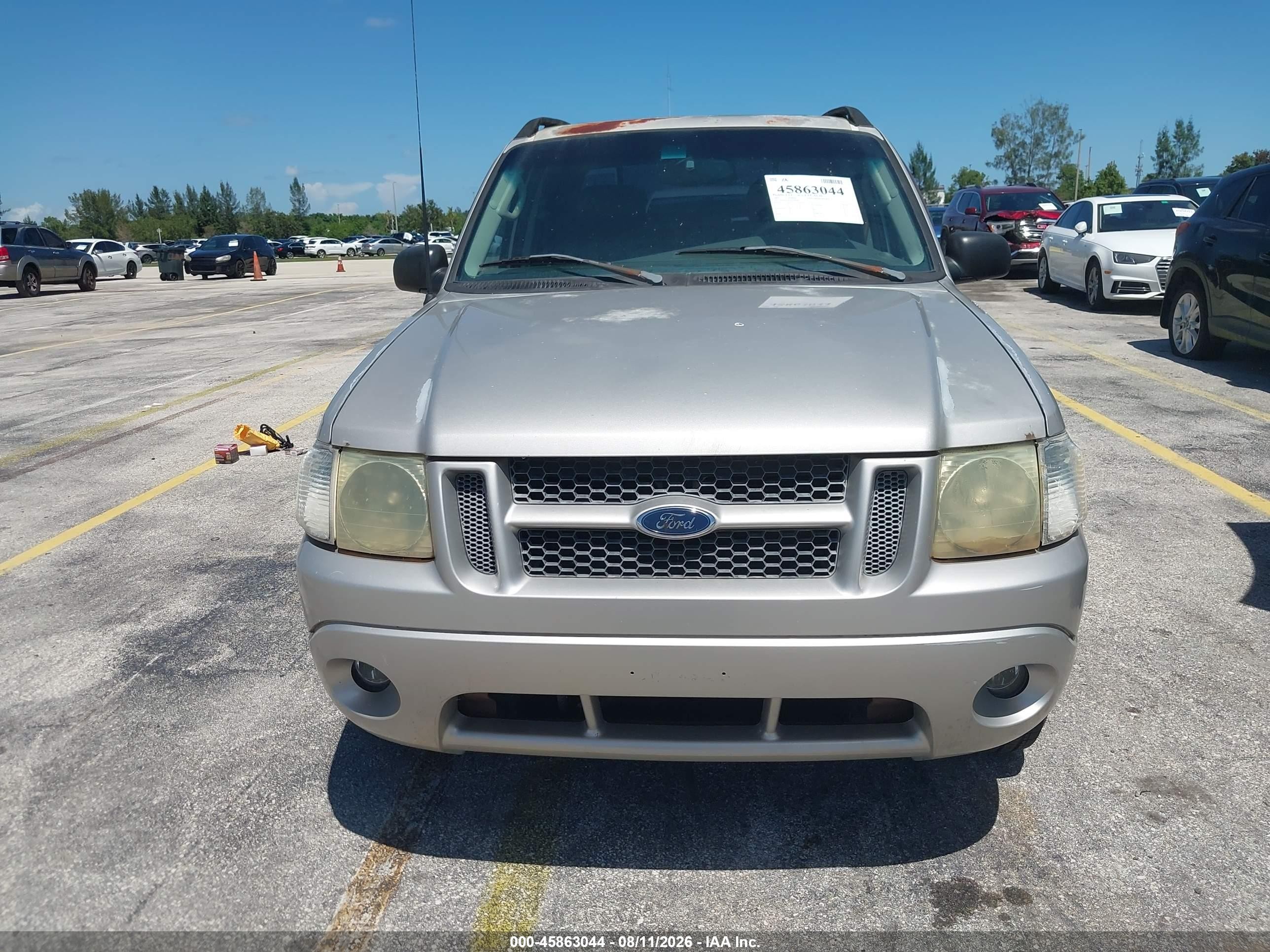 2004 Ford Explorer Sport Trac Adrenalin/xls/xlt Silver vin: 1FMZU67K84UC40249