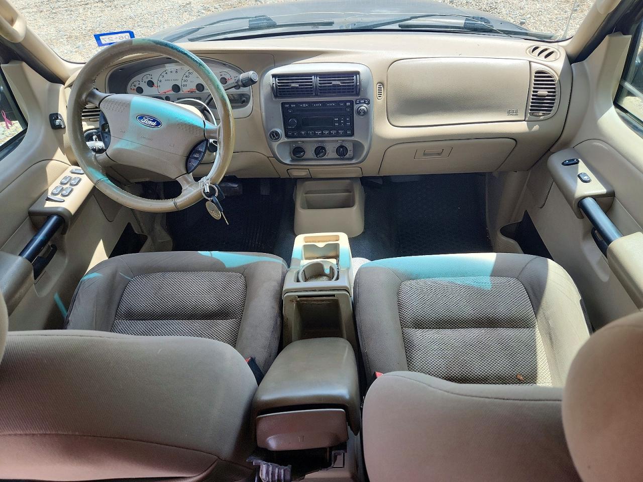 2005 Ford Explorer Sport Trac Gray vin: 1FMZU67K85UB60418