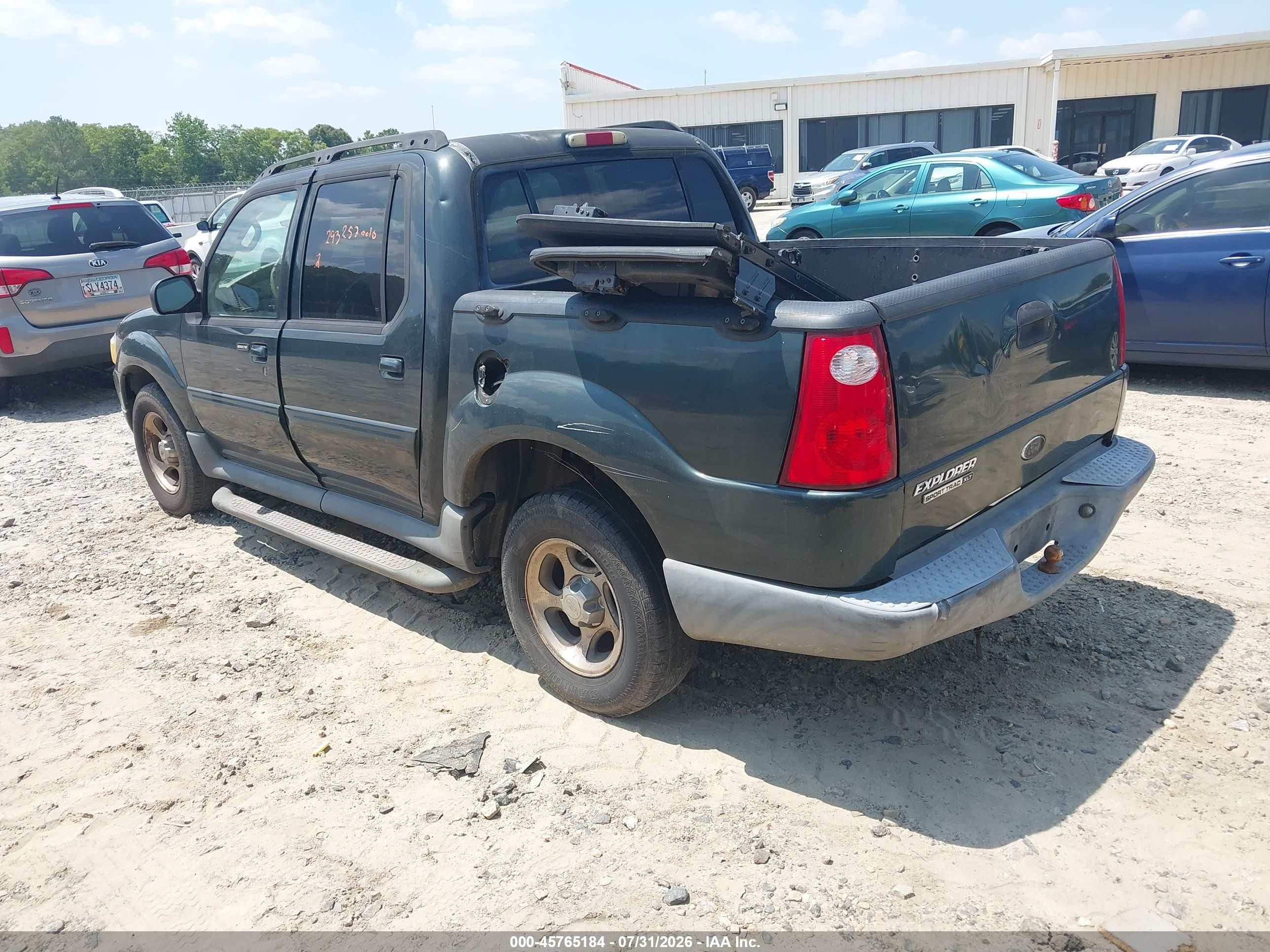2004 Ford Explorer Sport Trac Adrenalin/xls/xlt Green vin: 1FMZU67K94UA38469