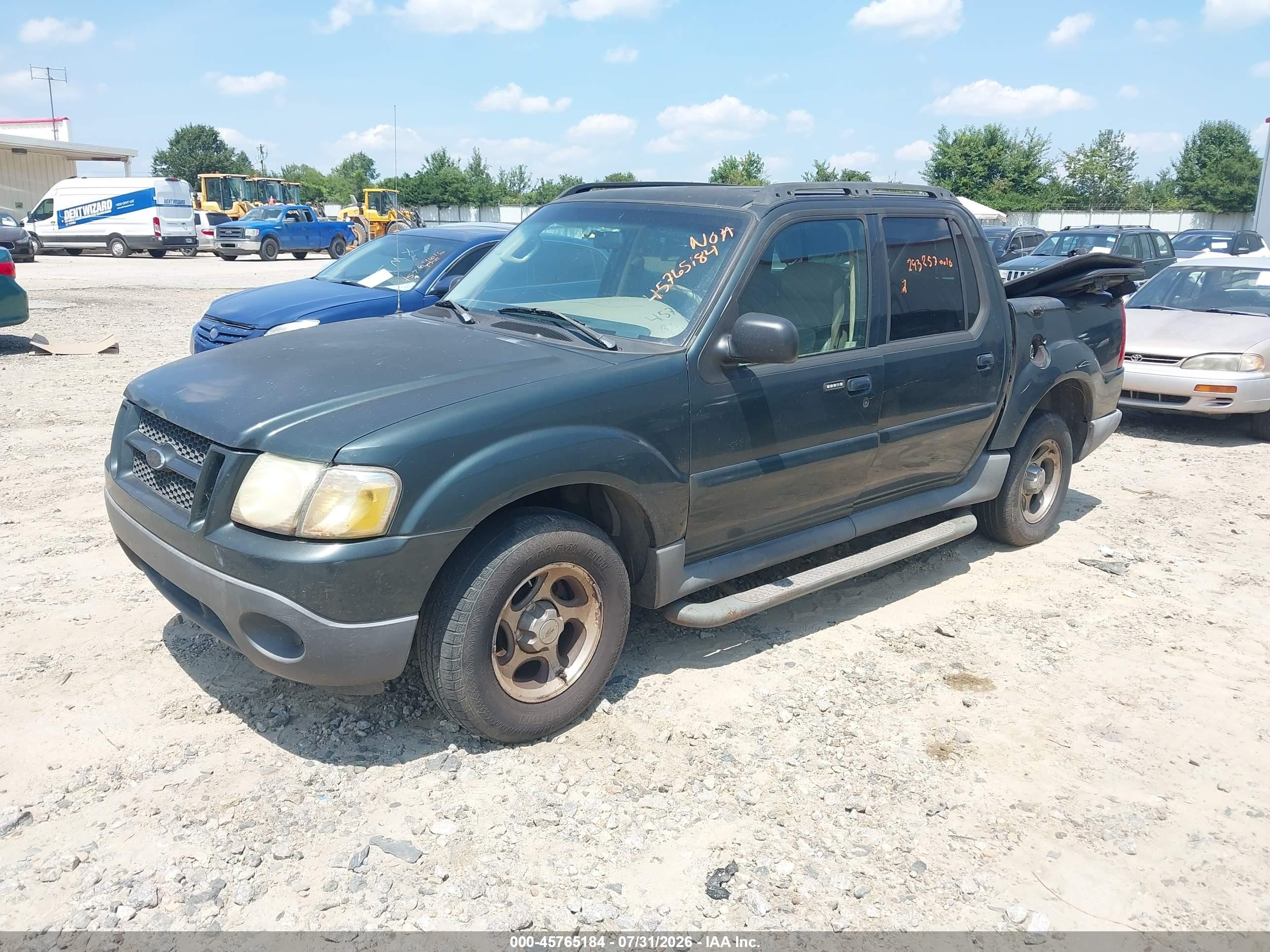 2004 Ford Explorer Sport Trac Adrenalin/xls/xlt Green vin: 1FMZU67K94UA38469