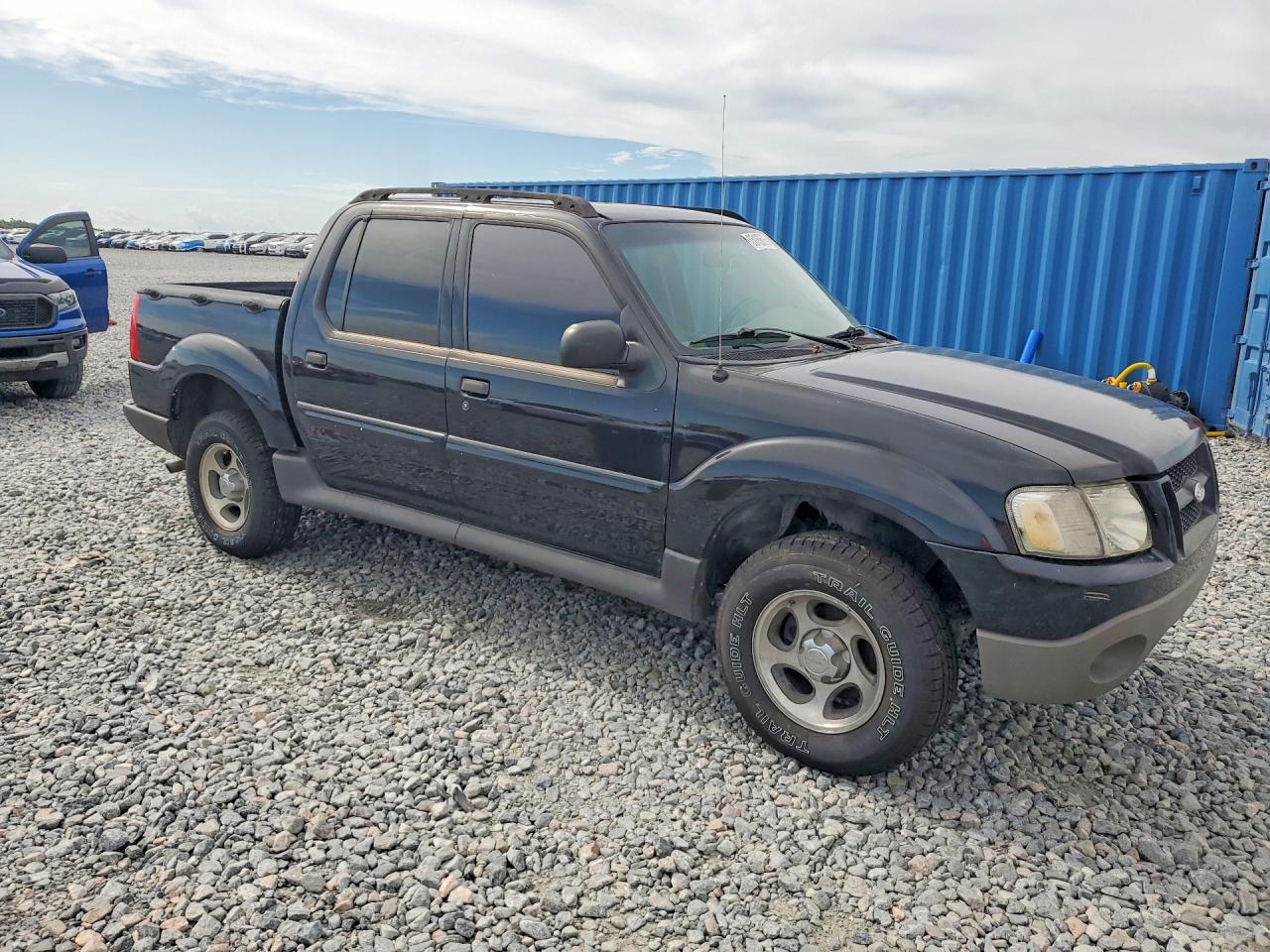 2004 Ford Explorer Sport Trac Black vin: 1FMZU67KX4UA53191
