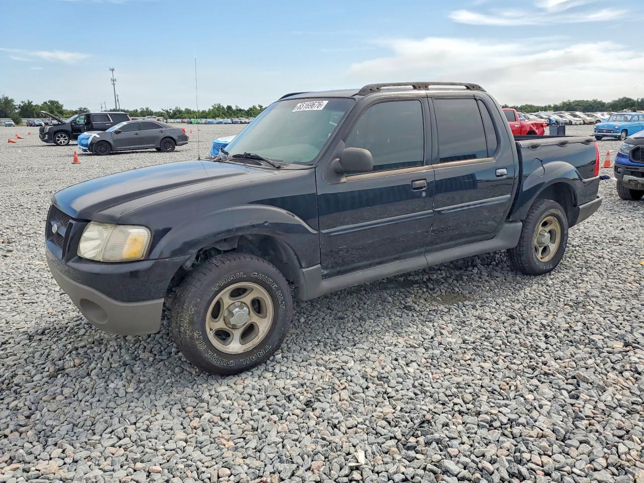 2004 Ford Explorer Sport Trac Black vin: 1FMZU67KX4UA53191