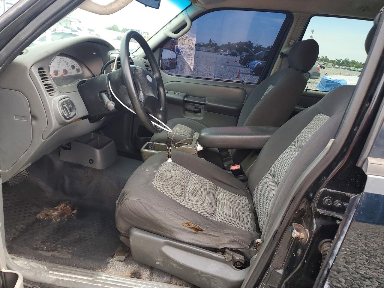 2004 Ford Explorer Sport Trac Black vin: 1FMZU67KX4UA53191