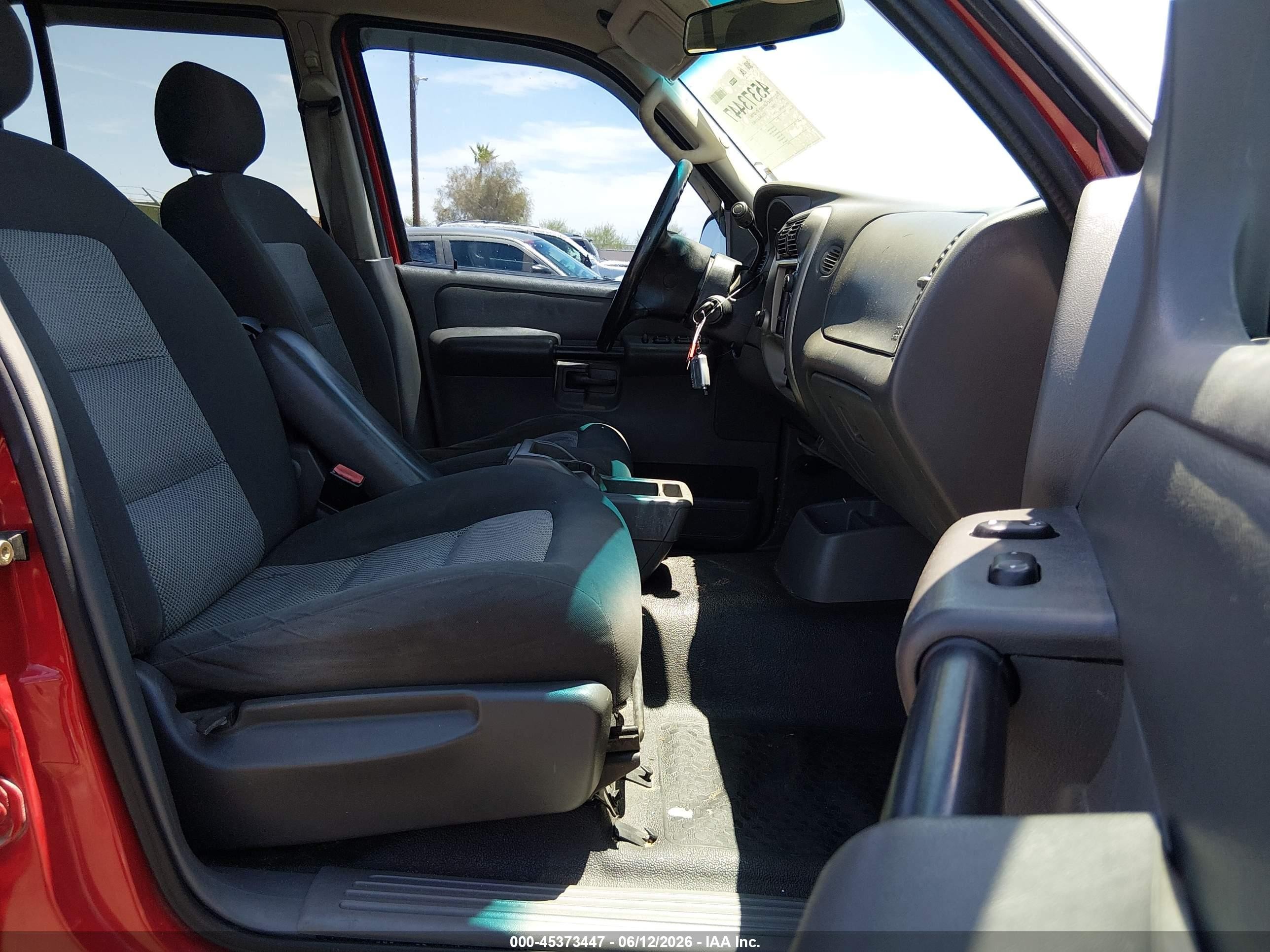 2005 Ford Explorer Sport Trac Adrenalin/xls/xlt Red vin: 1FMZU67KX5UA48378