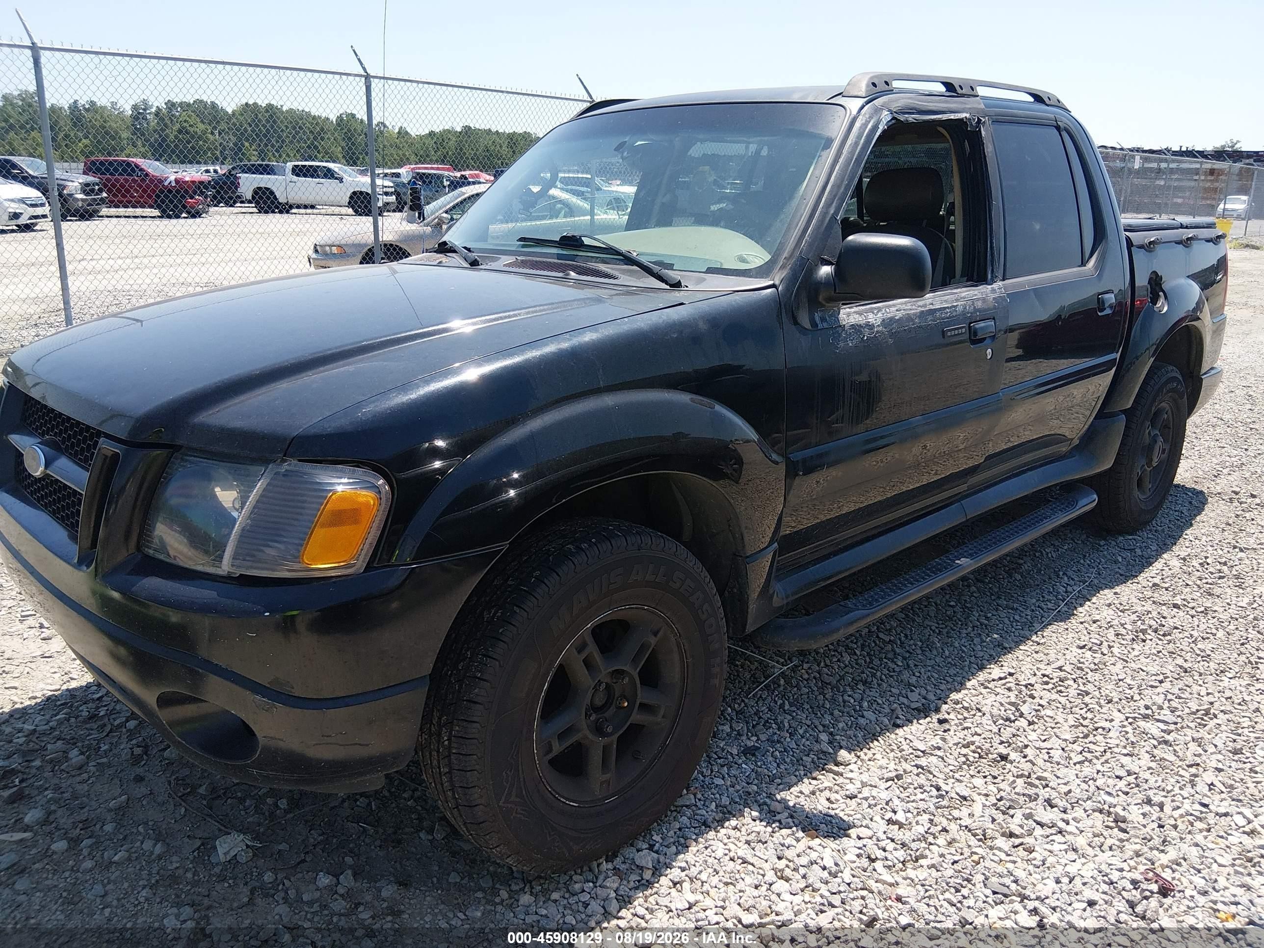 2005 Ford Explorer Sport Trac Adrenalin/xls/xlt Black vin: 1FMZU67KX5UA88847