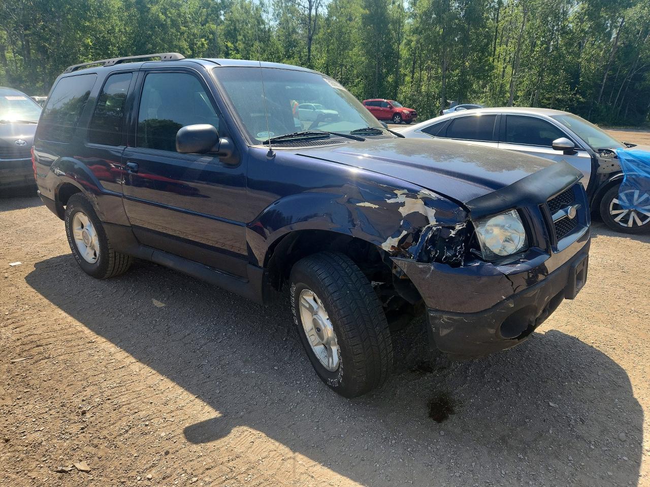 2003 Ford Explorer Sport Blue vin: 1FMZU70E03UA96463