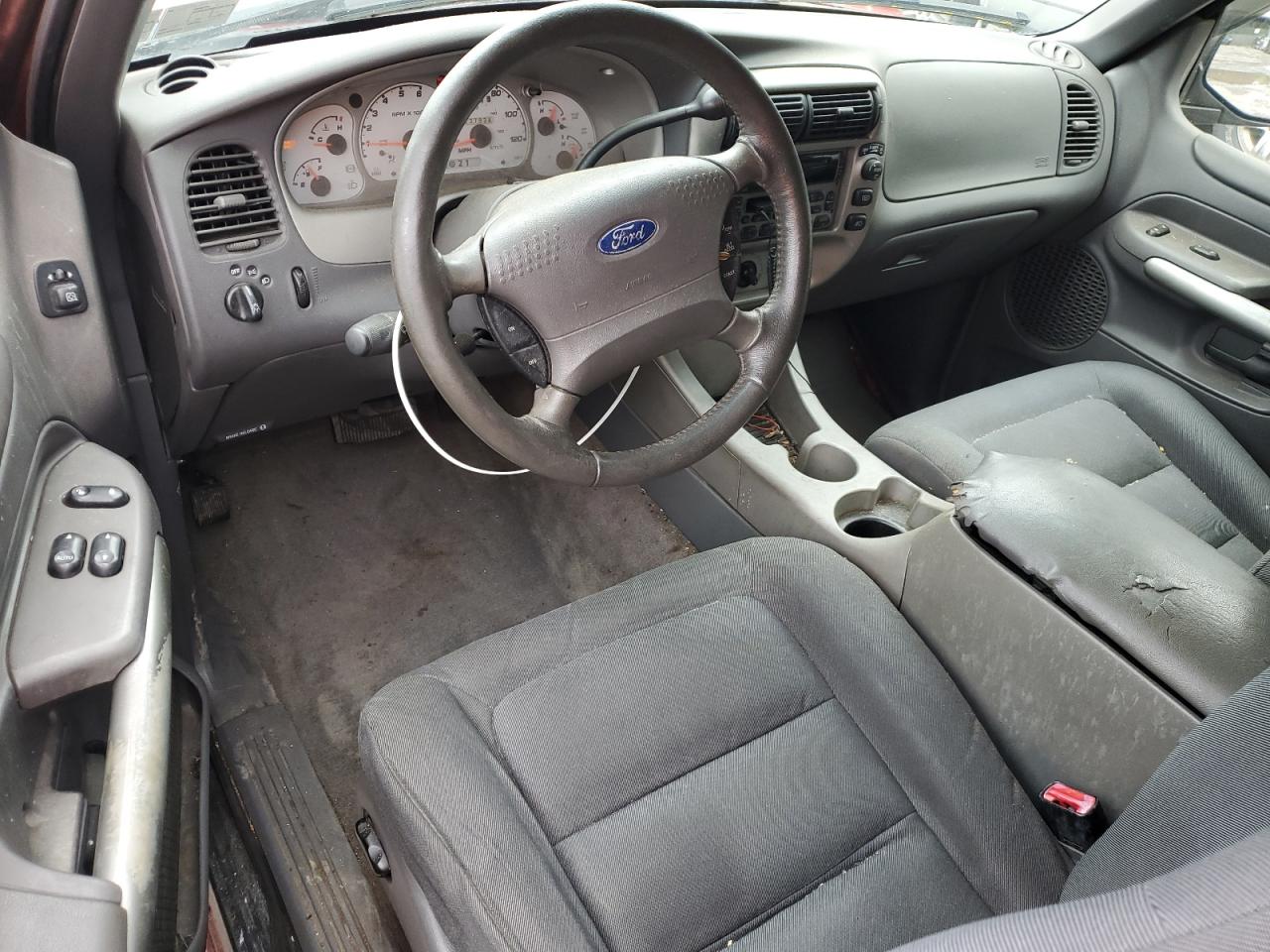 2002 Ford Explorer Sport Red vin: 1FMZU70E82UC50349